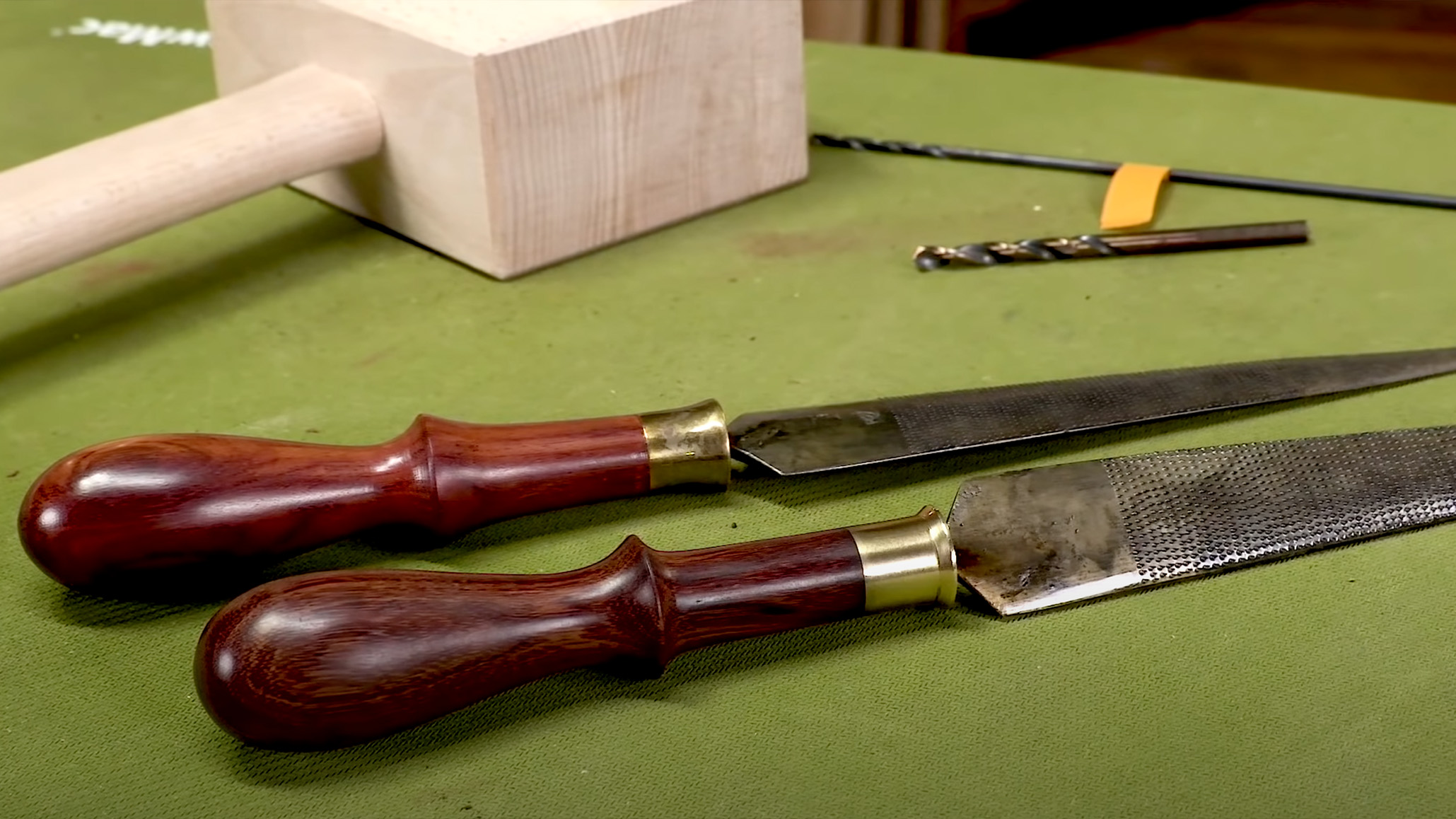 How to Install a Handle on a Woodworking File