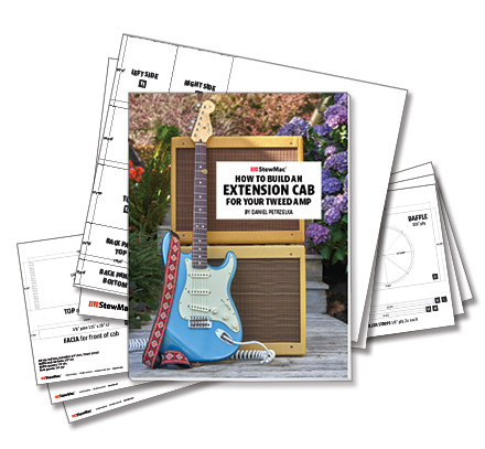 Free Step-by-Step Plans: How to Build an Extension Cab for Your Tweed Amp