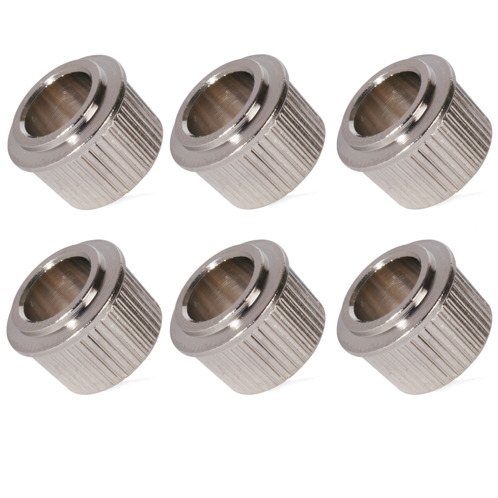 10.5mm Round Conversion Bushings, Nickel, set of 6