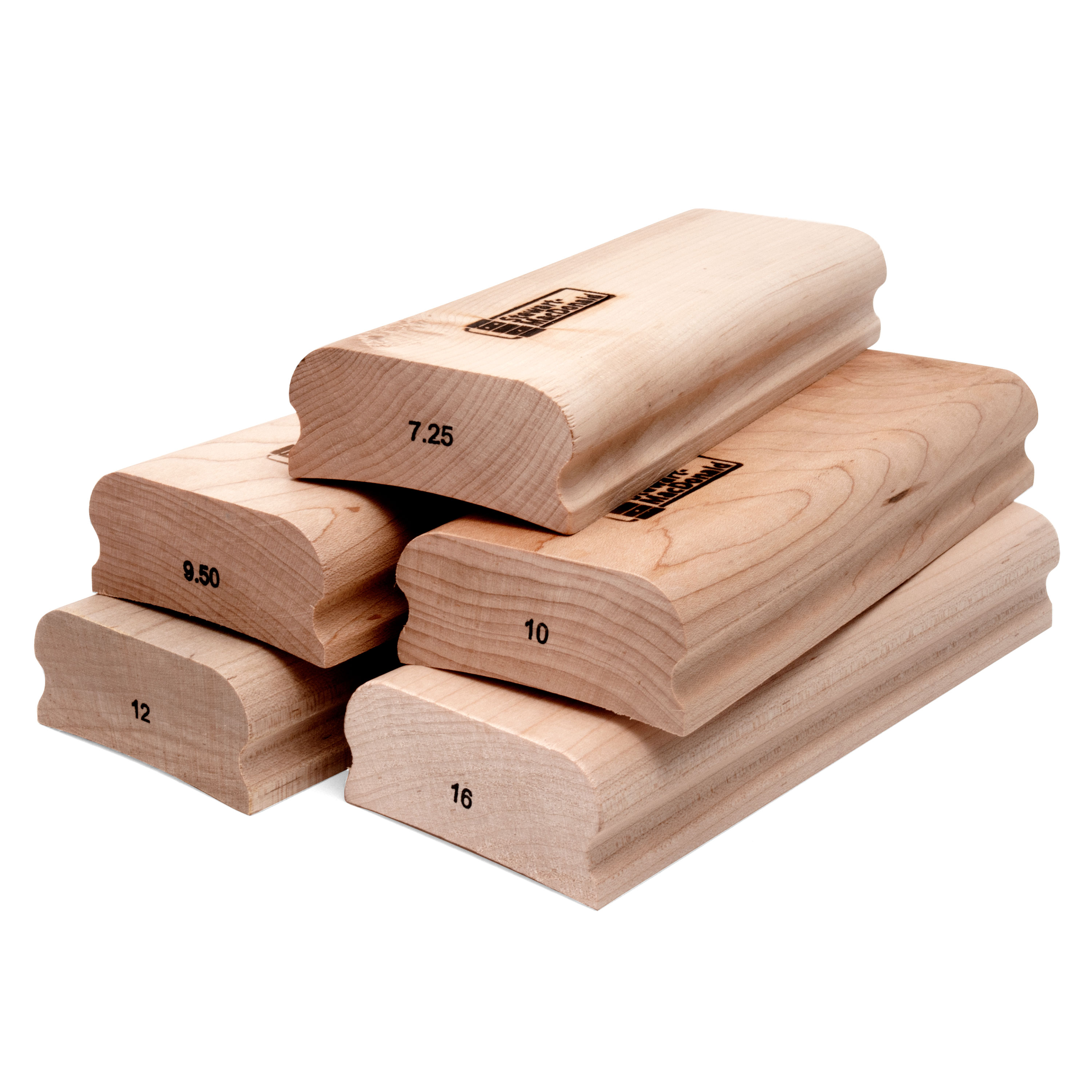 8" Radius Blocks Essential Set, Set of 5