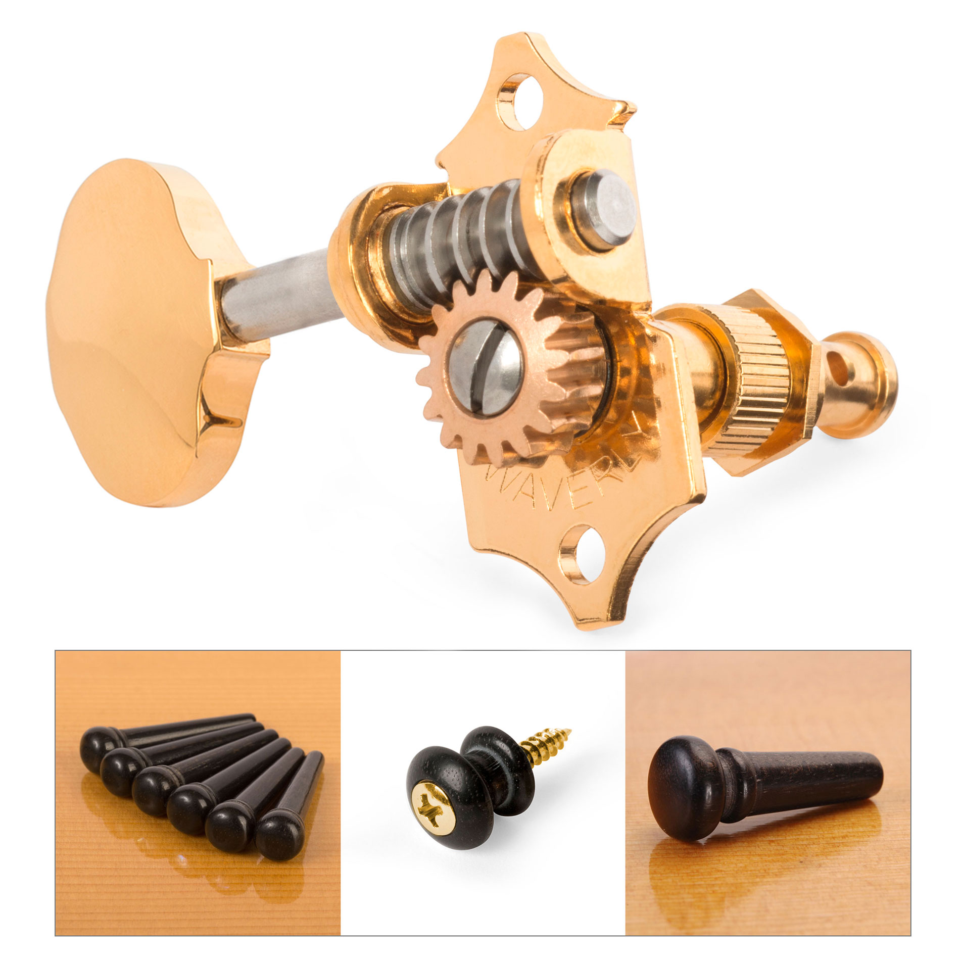 Waverly Butterbean Anniversary Collection in Ebony, Gold Set