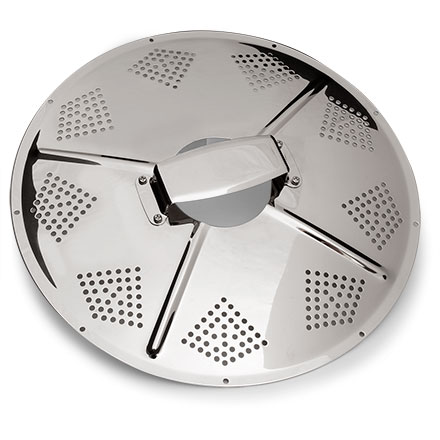 Resonator Guitar Coverplate for Biscuit Bridge