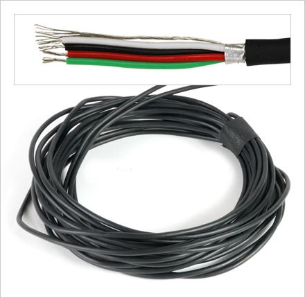 4-Conductor Circuit Wire - 25 feet