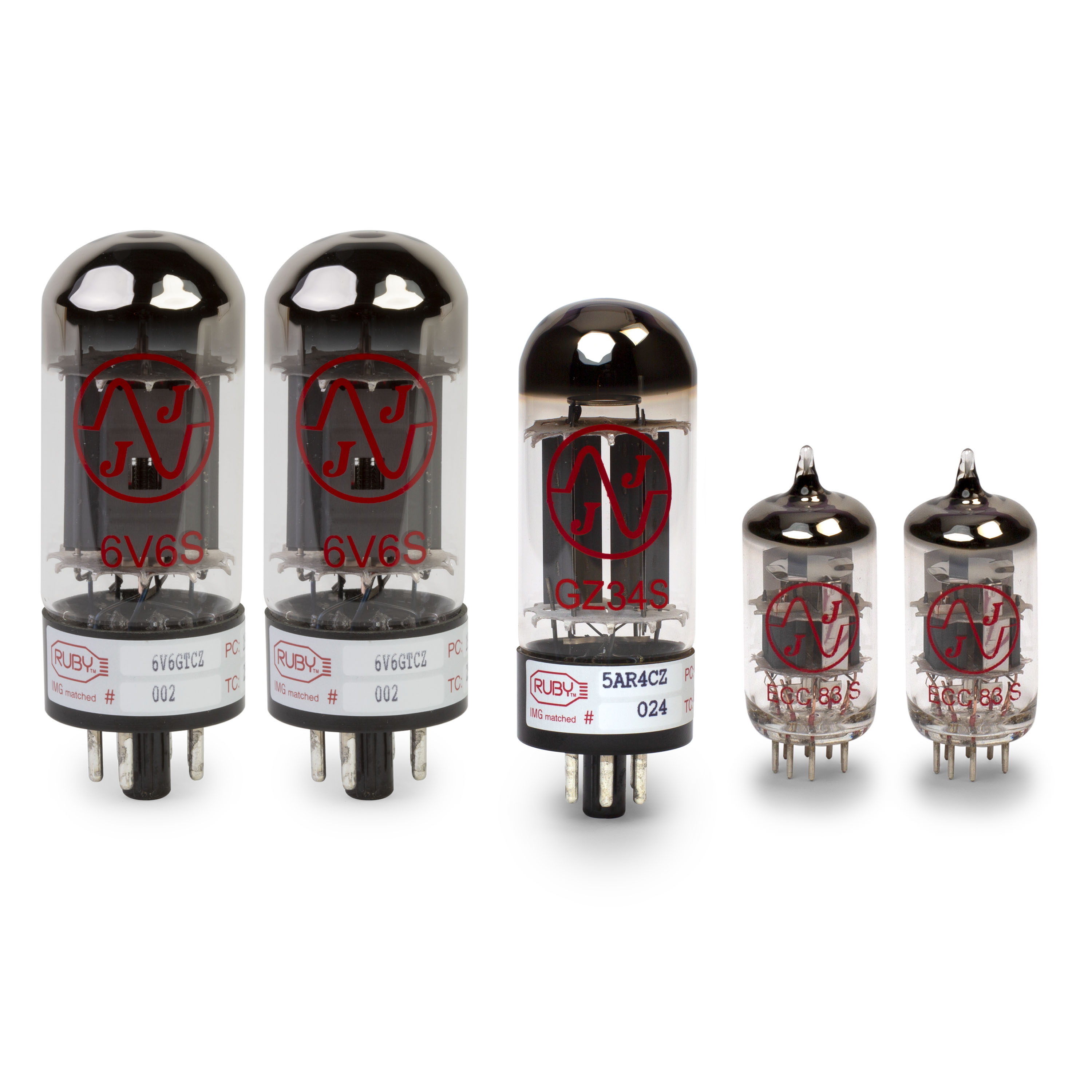 Fender Princeton Tube Set with Matched Power Tubes