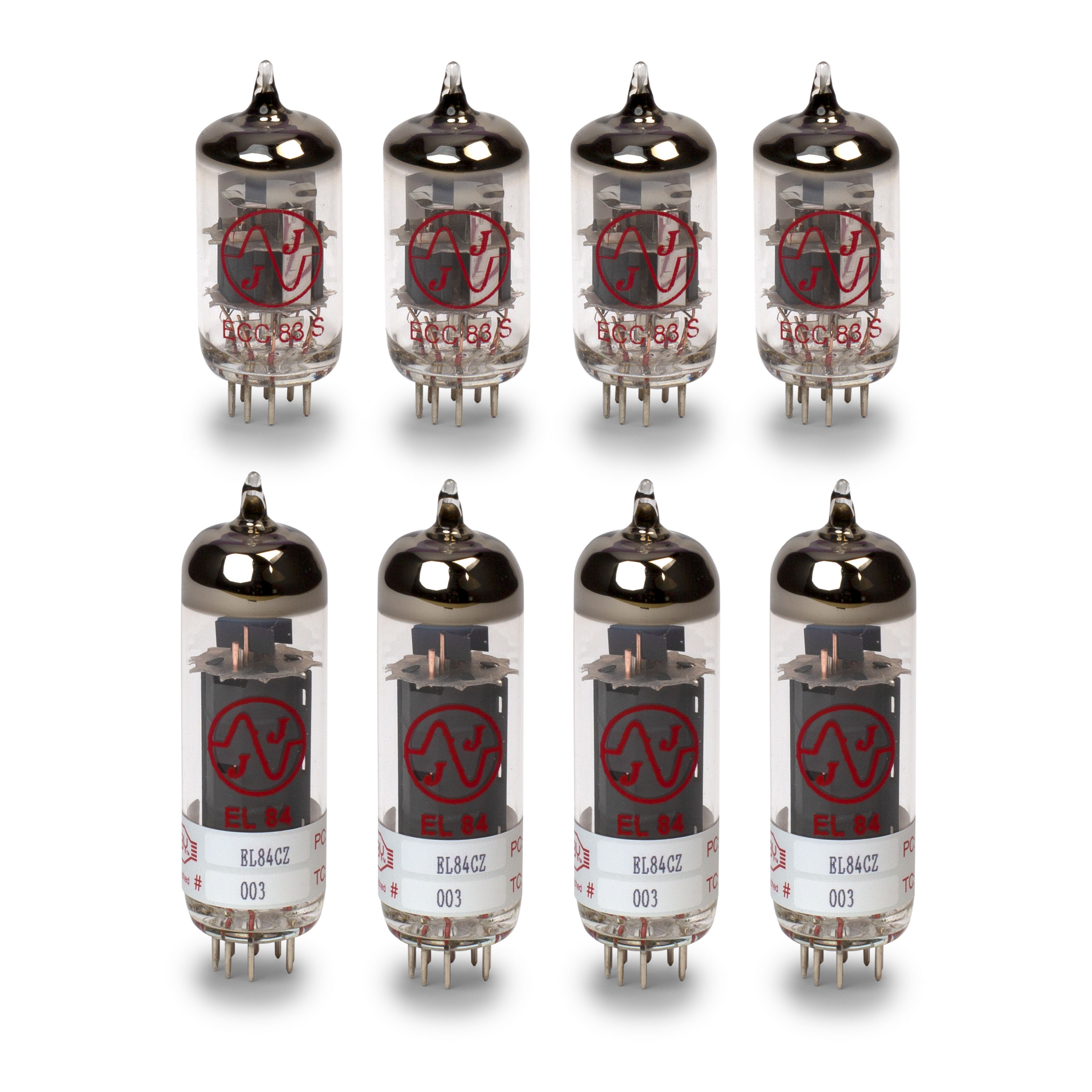 Orange Dual Terror Tube Set with Matched Power Tubes