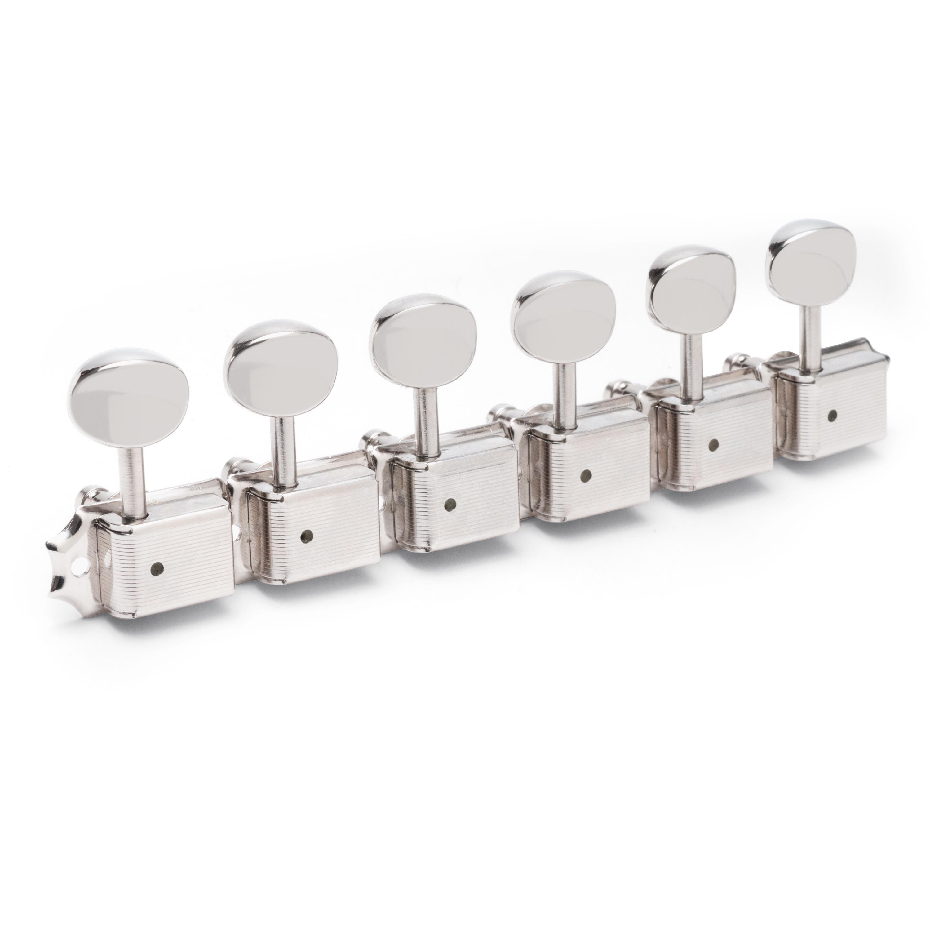 Gotoh Locking Vintage Oval Knob 6-In-Line Tuners