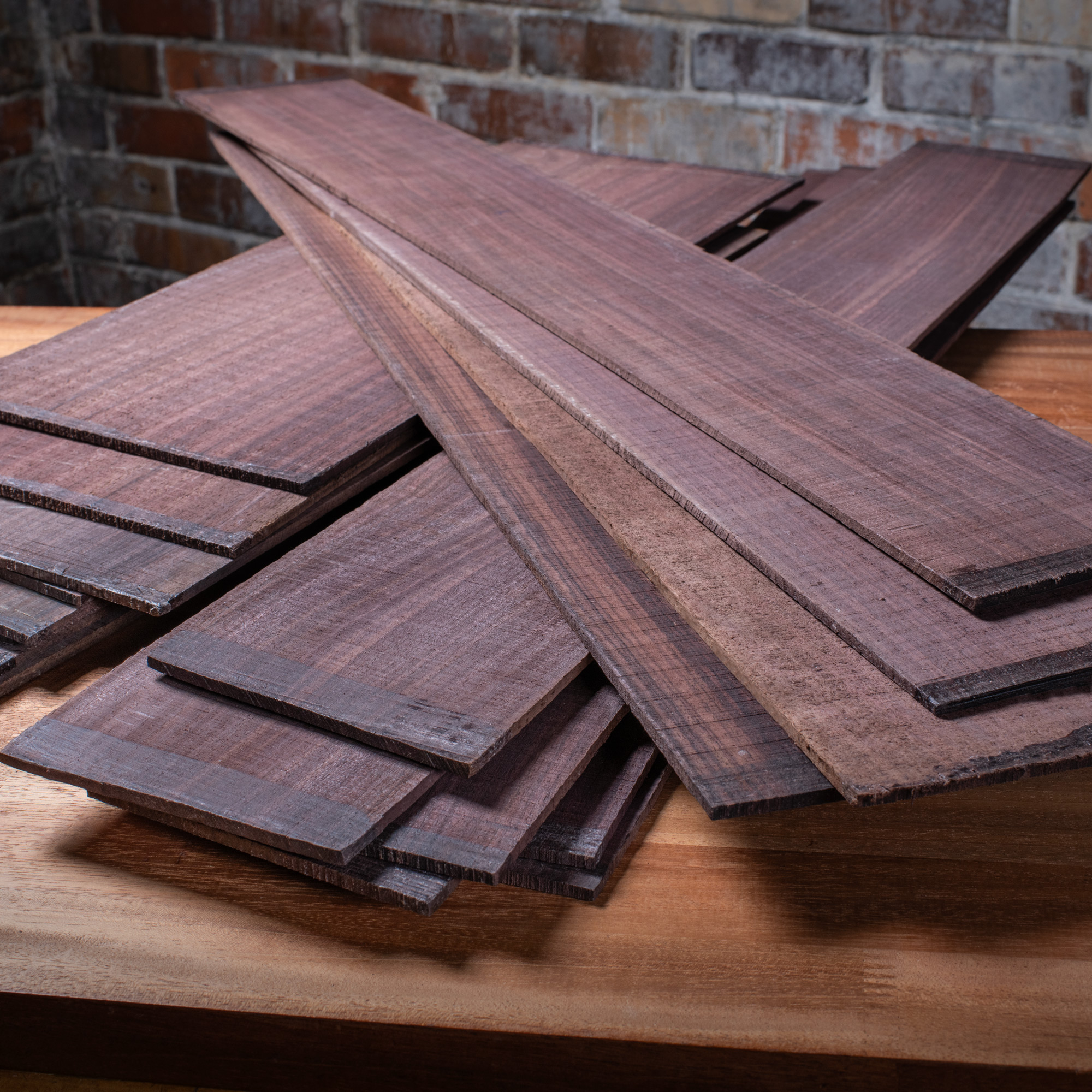 Indian Rosewood Back + Side Set for Small Guitar