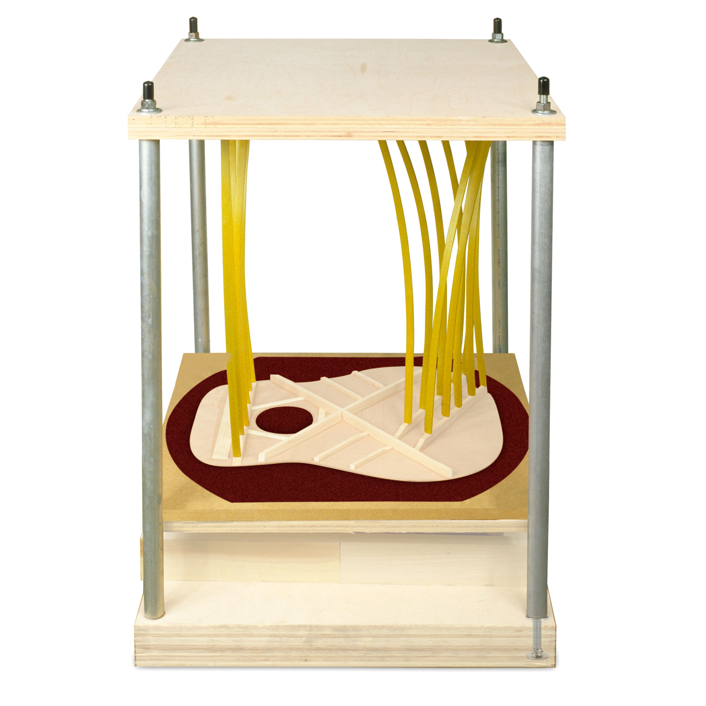 Go-bar Clamping System for Martin Guitar