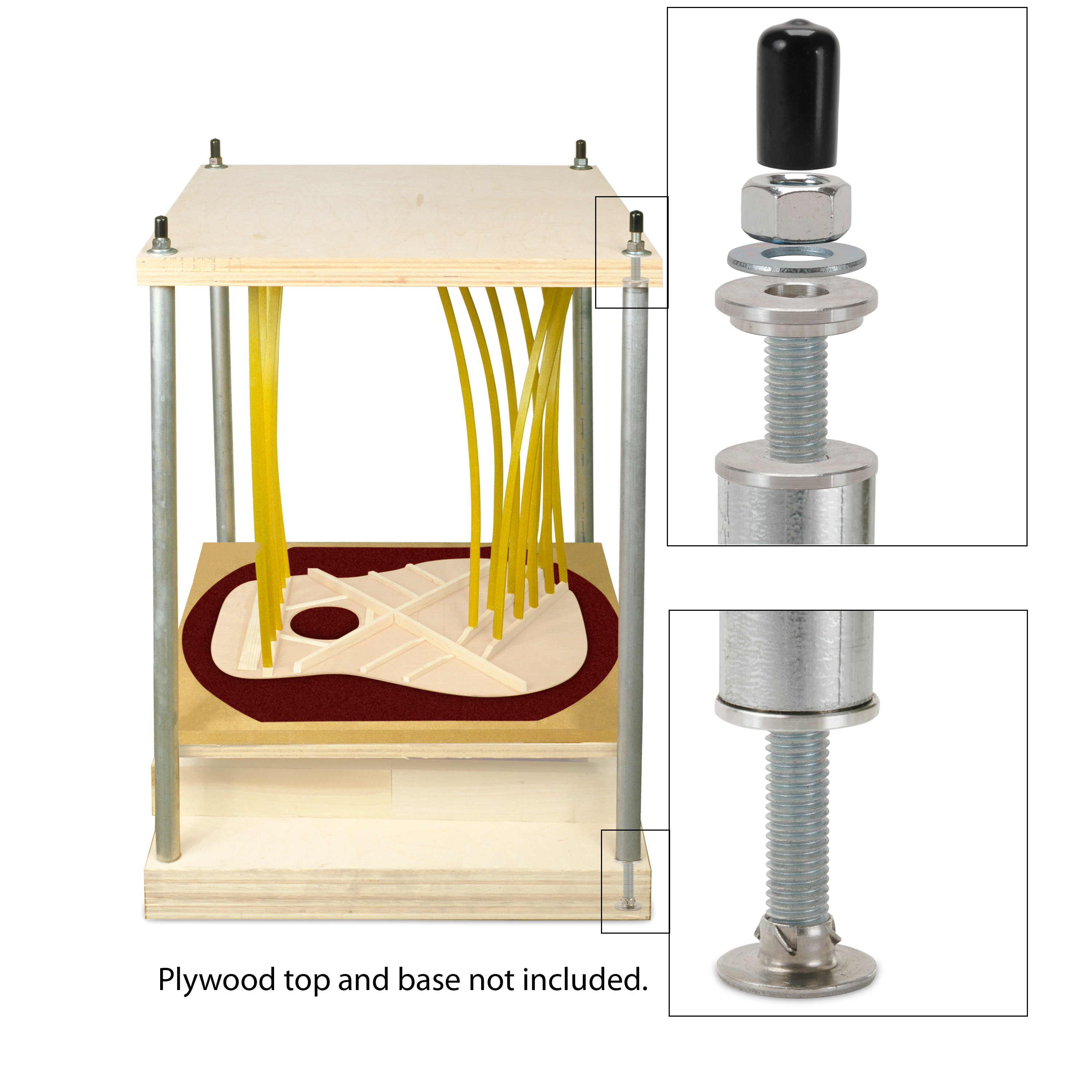 Go-bar Clamping System for Modern Guitar