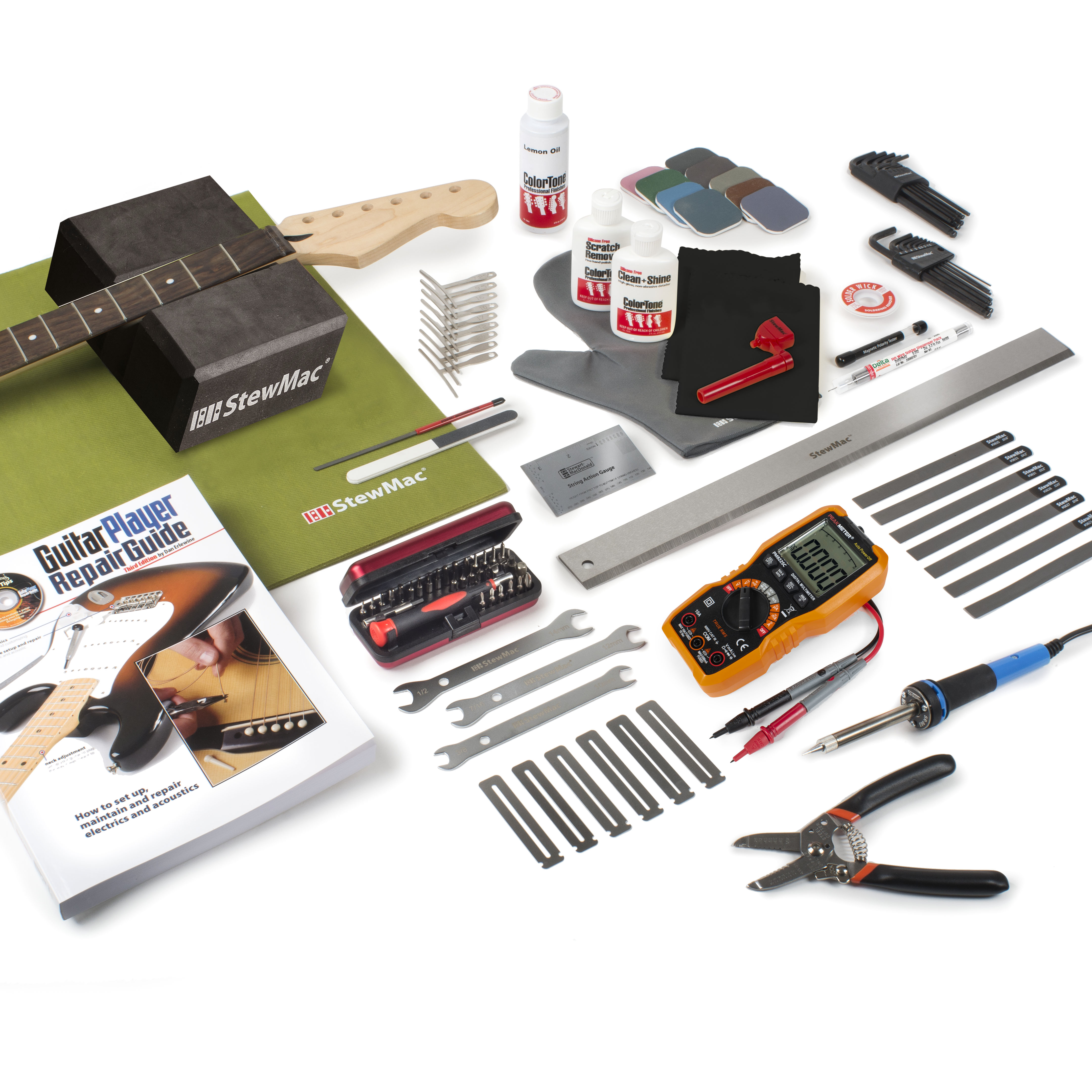 DIY Guitar Service + Setup Tool Set, Domestic, 110-volt