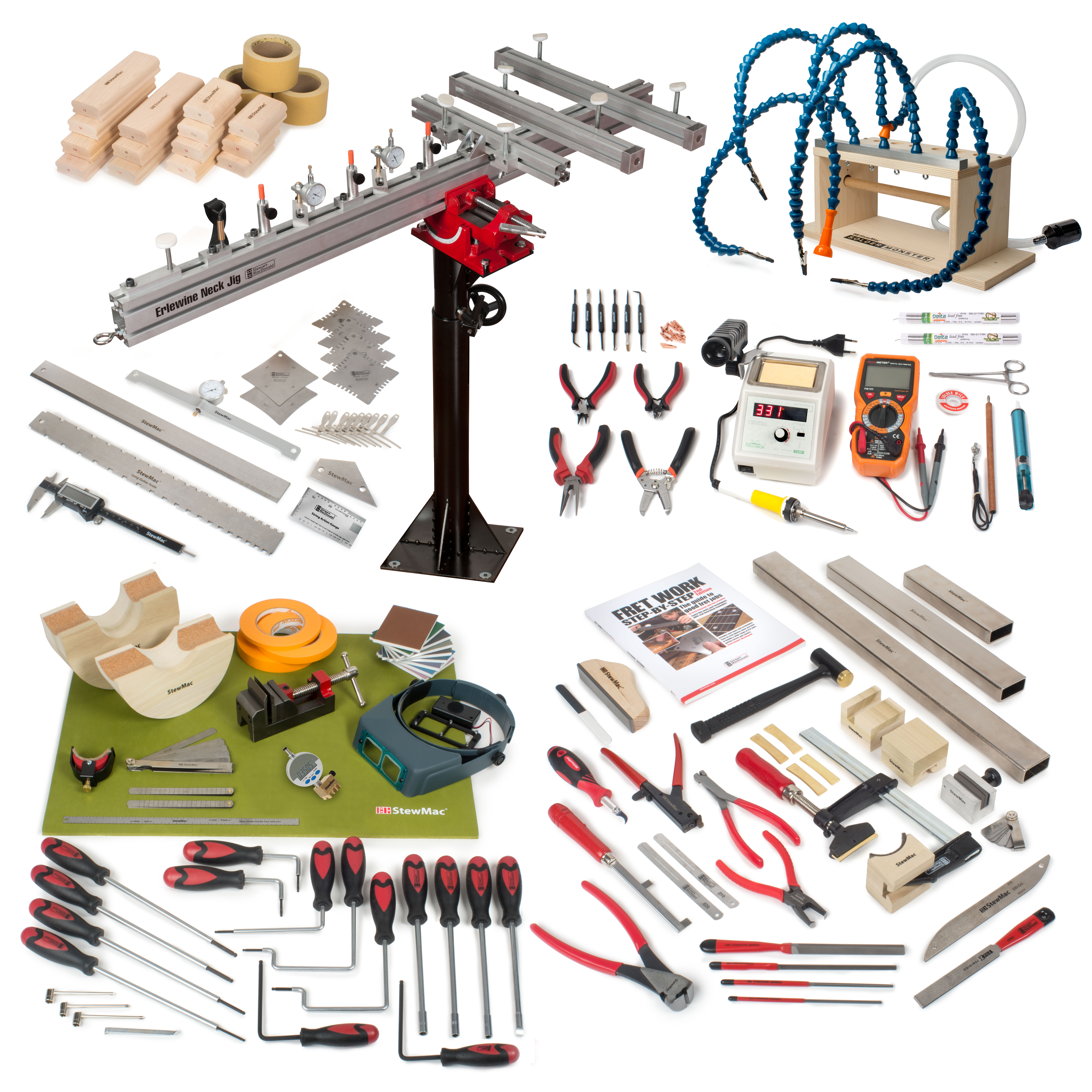 Guitar Shop Master Tool Set, International, 220-volt