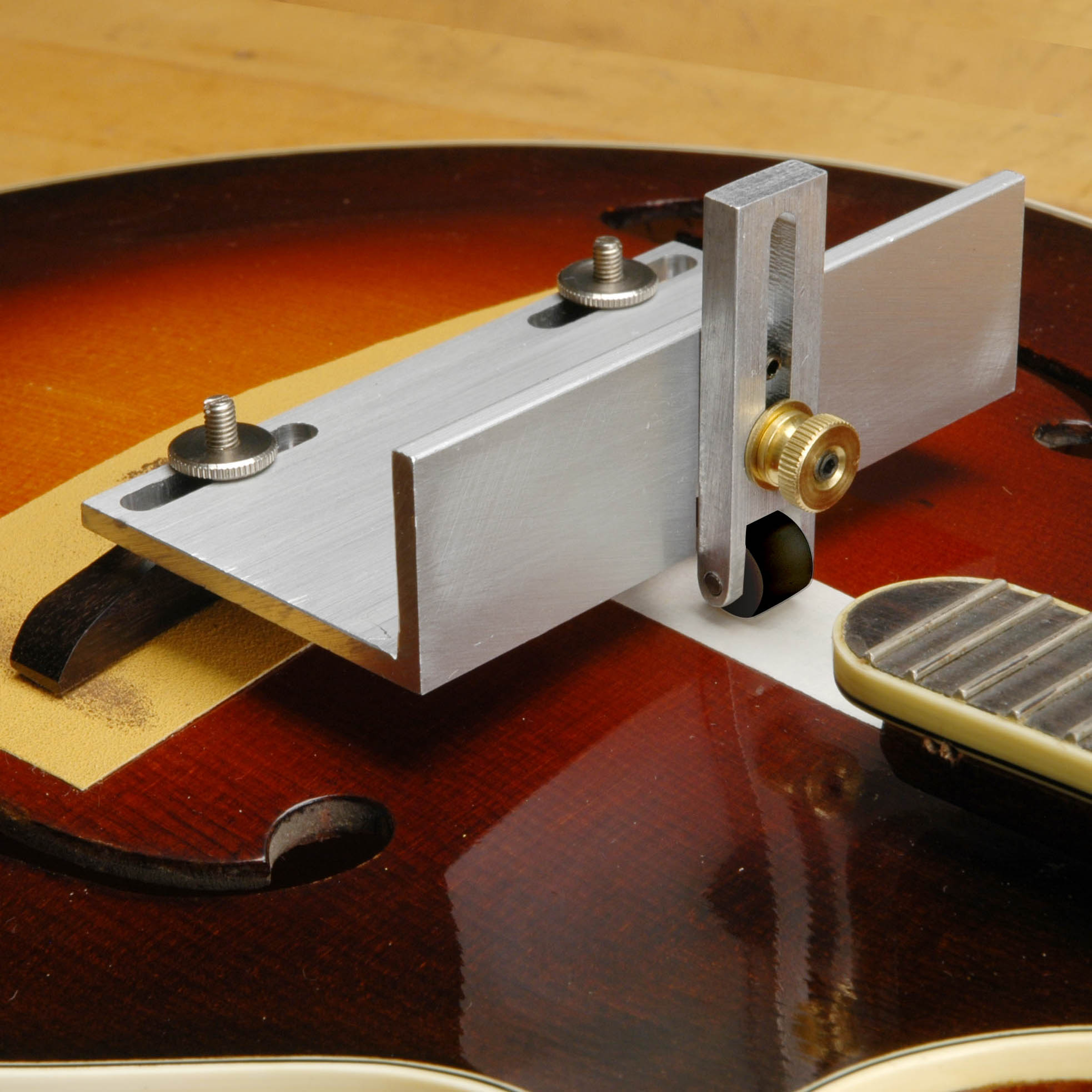 Archtop Bridge Fitting Jig