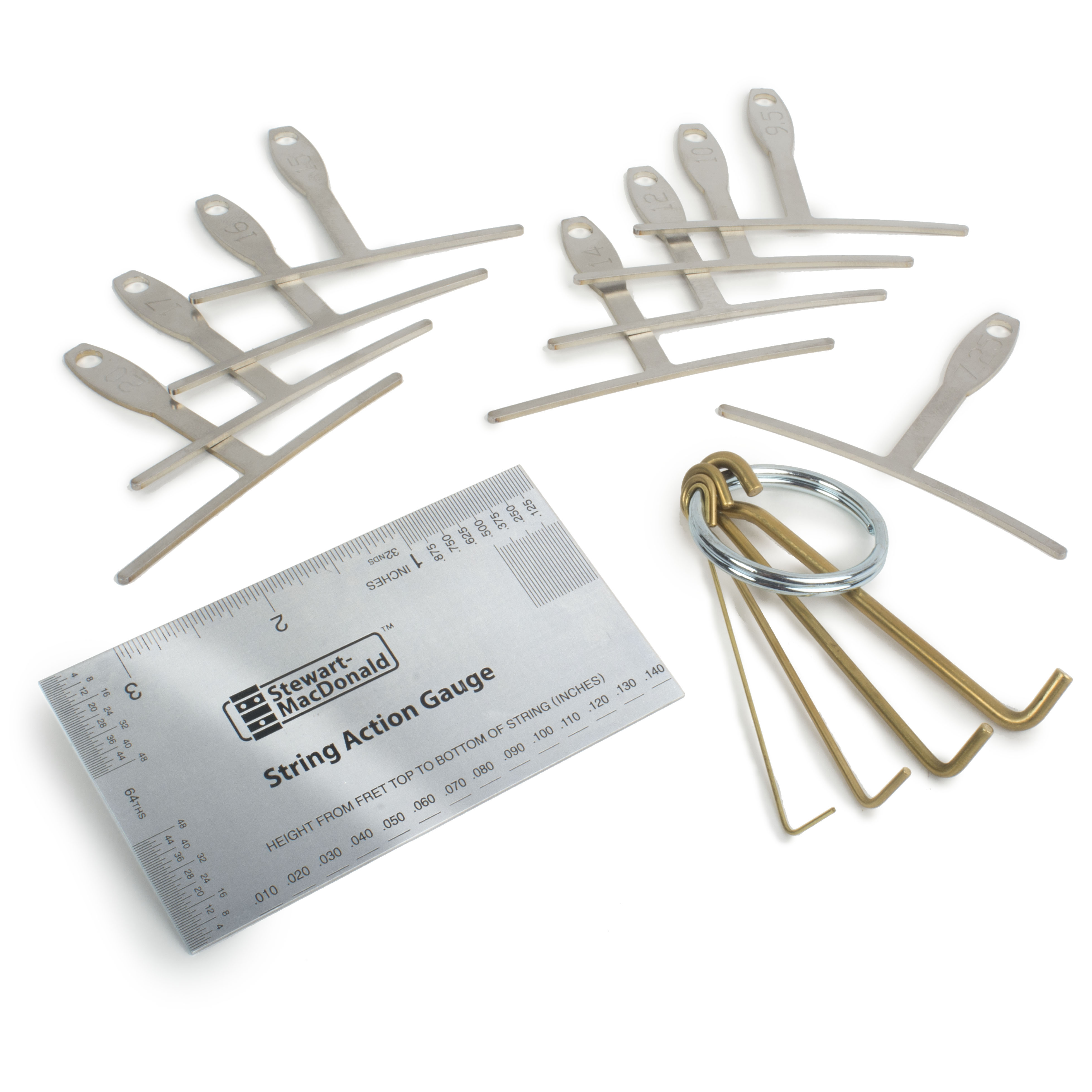 Action Adjustment Set for Electric Guitar, Imperial