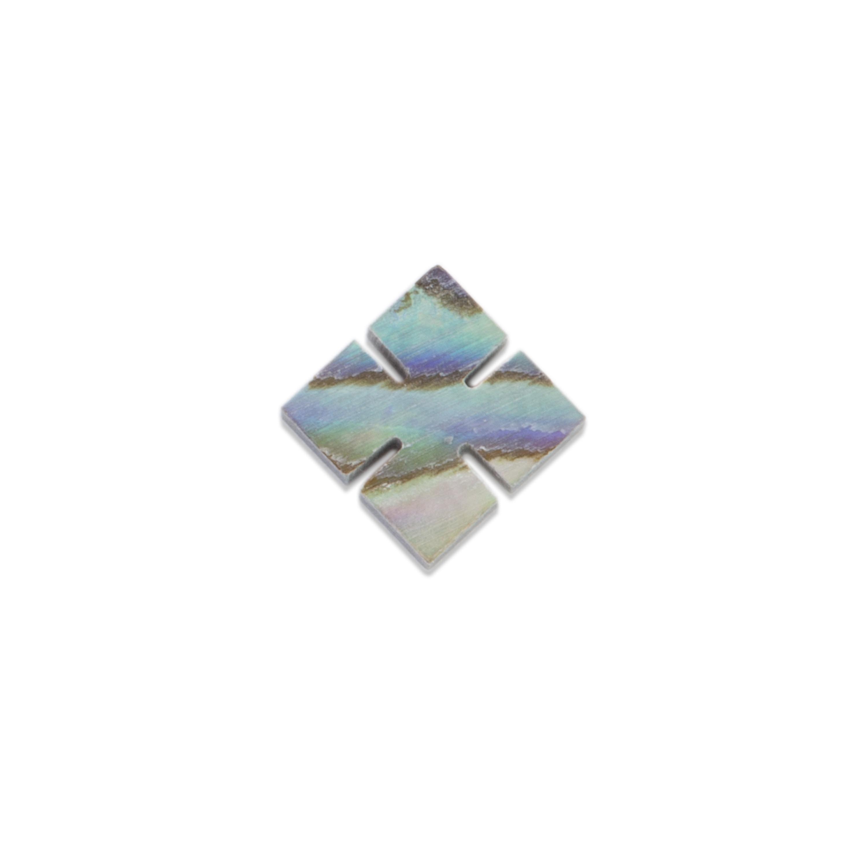 Abalone Diamonds, 5mm (13/64")