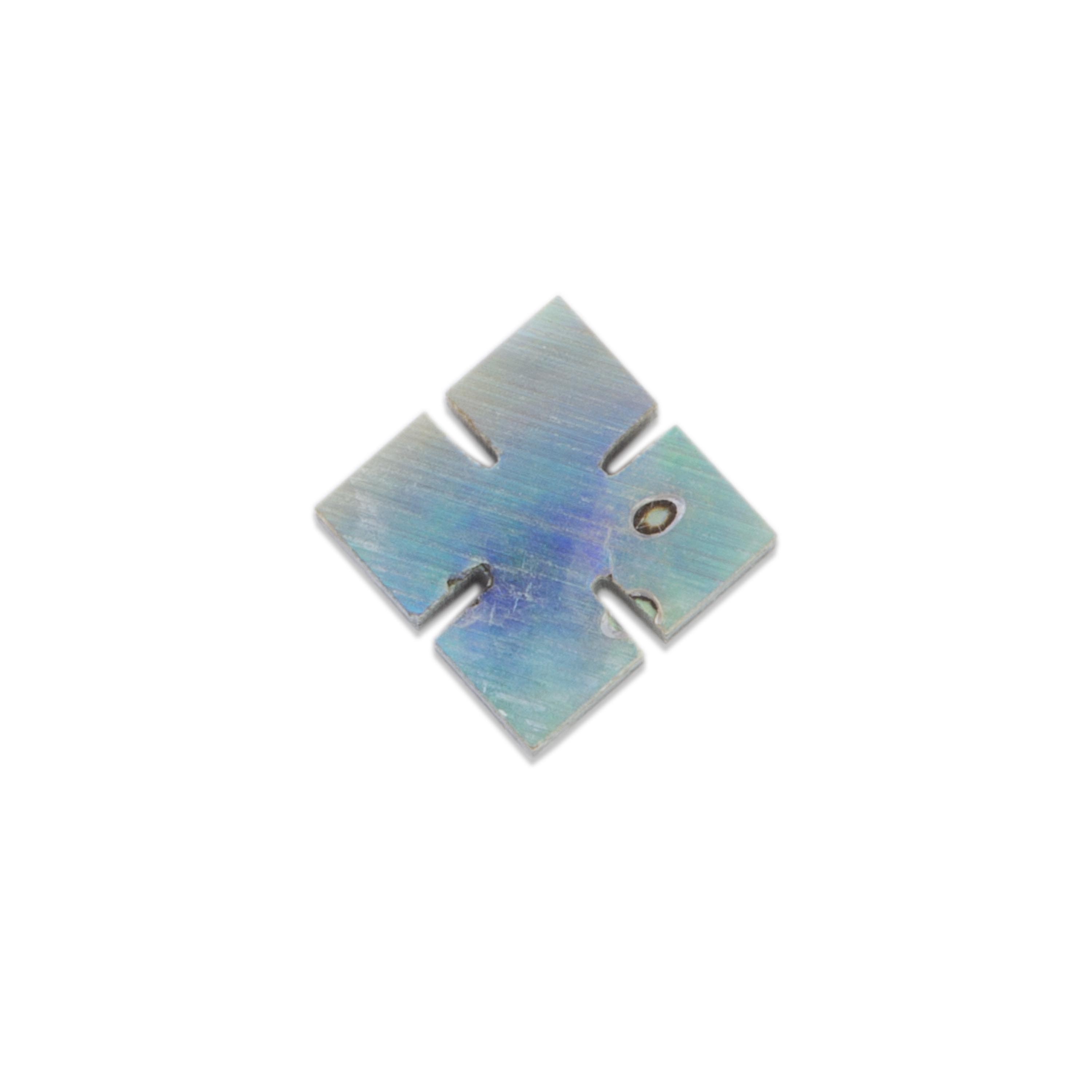 Abalone Diamonds, 6mm (15/64")