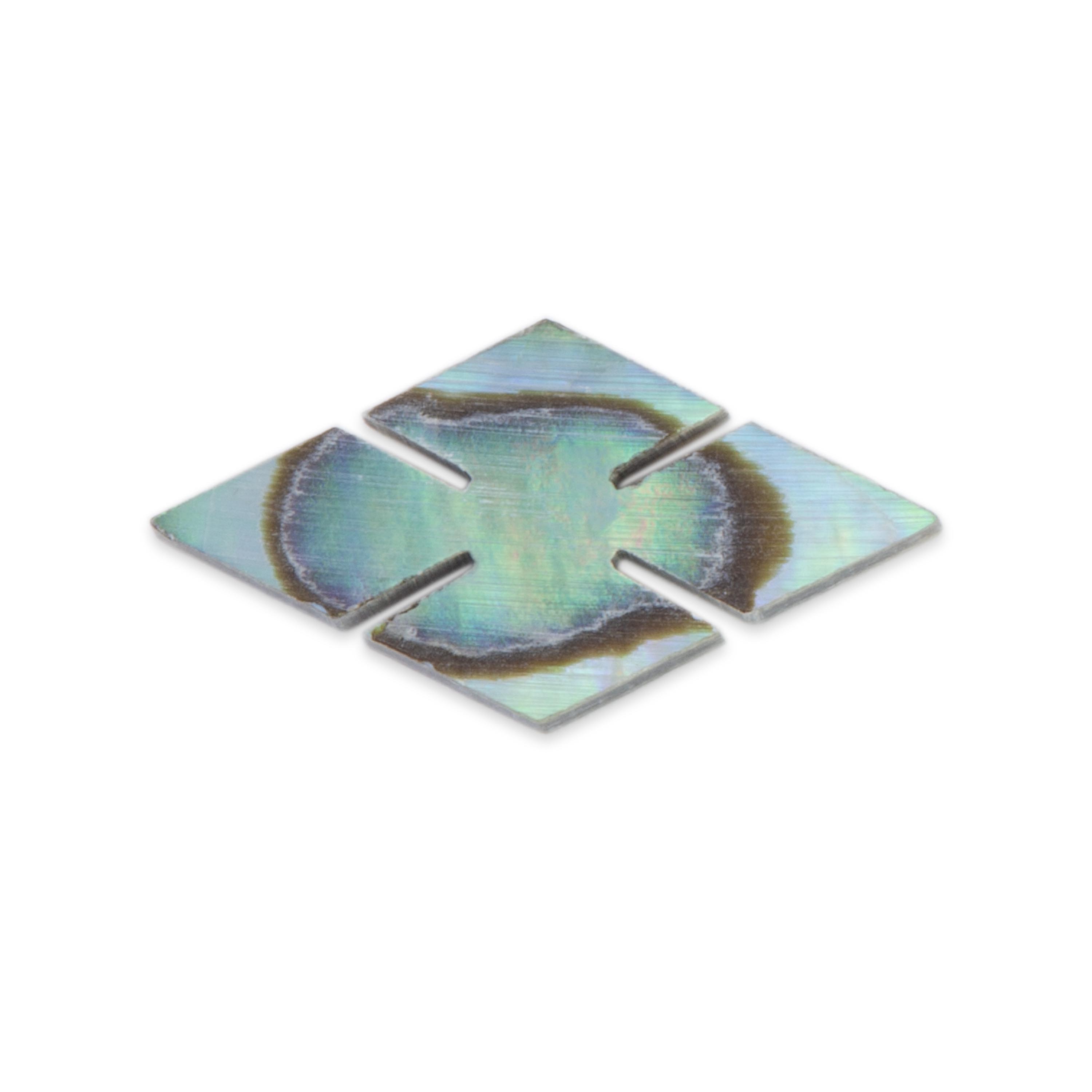 Abalone Diamonds, 14.5mm (37/64")