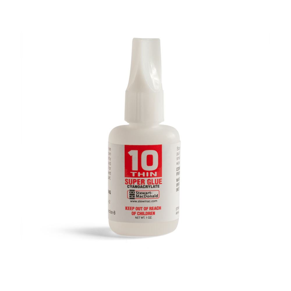 StewMac Super Glue, 10 Thin, 1 oz.