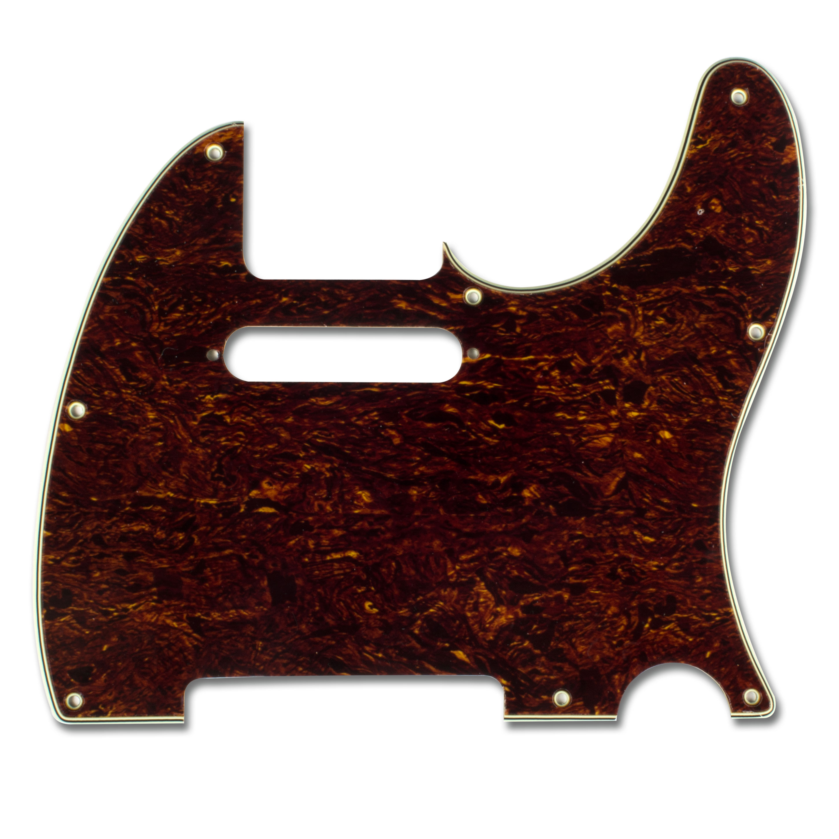 Tele Pickguard, Tortoise / mint / black / mint
