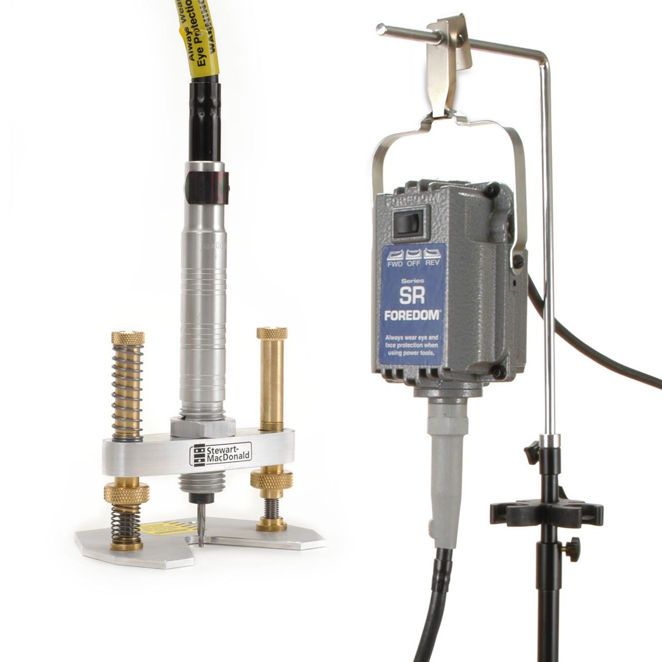 Foredom Power Tool with Precision Router Base Set, Domestic