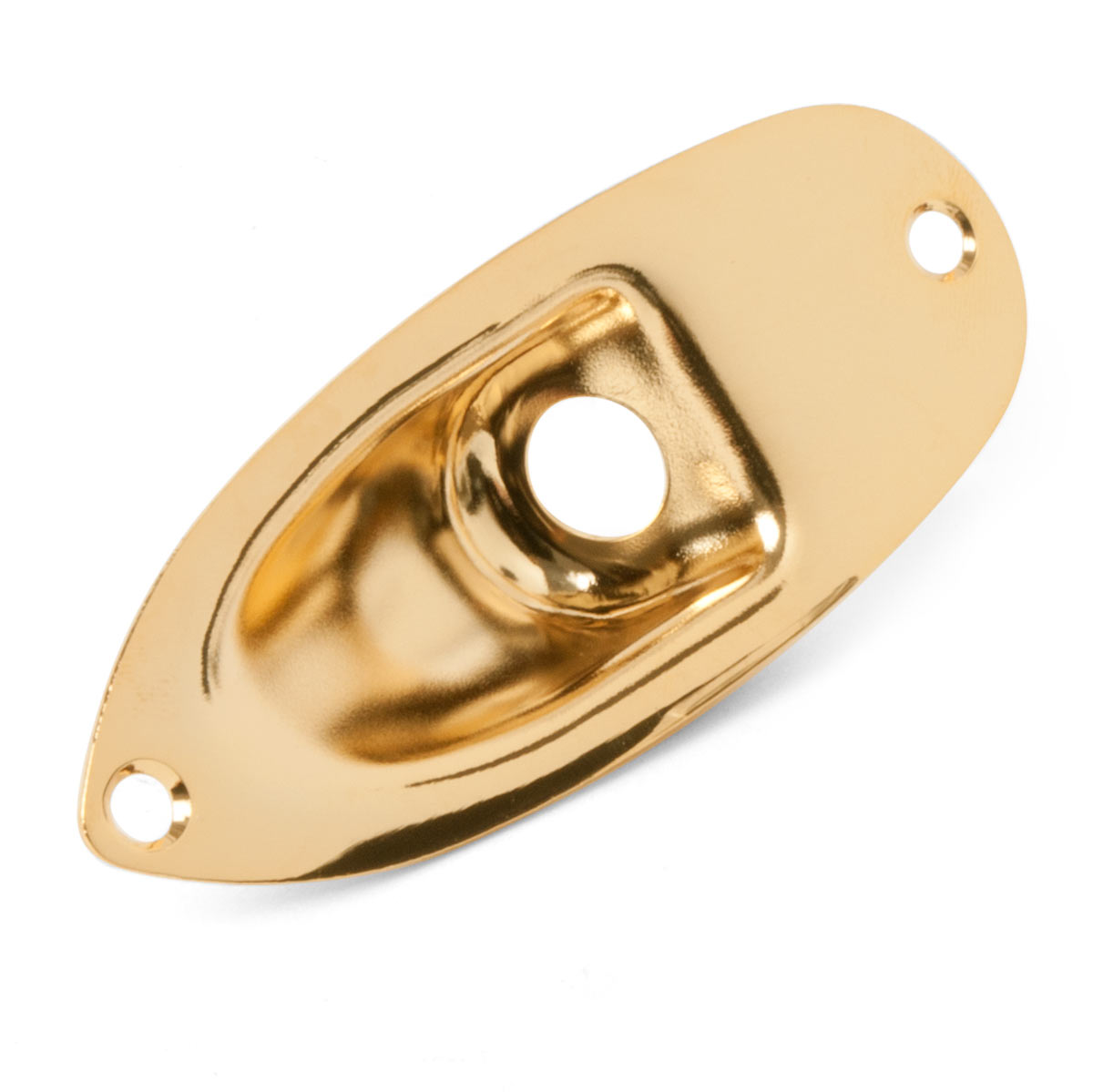 Jack Plate for Strat, Gold