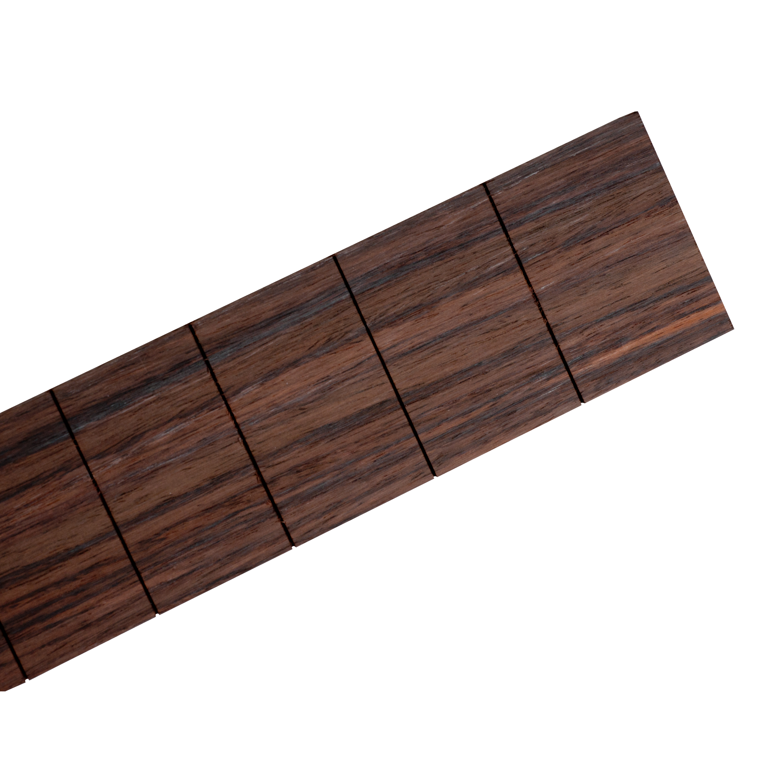 Slotted Fingerboard for 5-string Banjo, Indian Rosewood