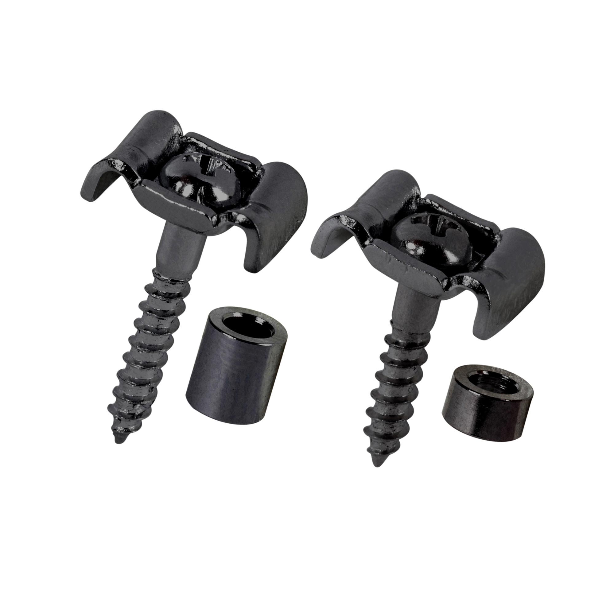 Guitar String Retainers, Black, set of 2