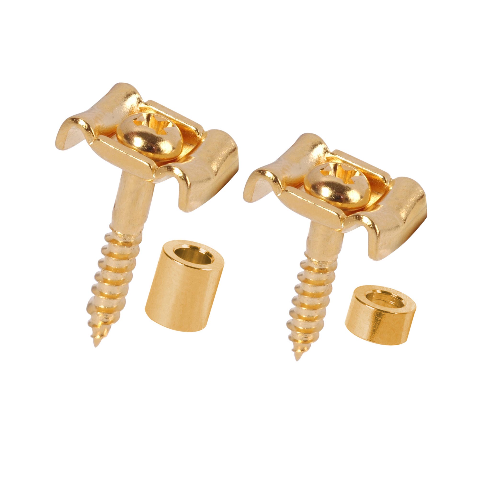 Guitar String Retainers, Gold, set of 2