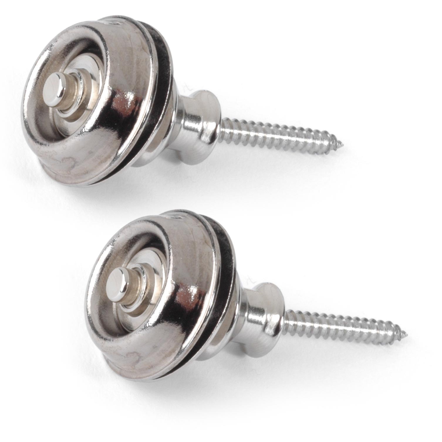 Dunlop Straplok System, Nickel, Set of 2