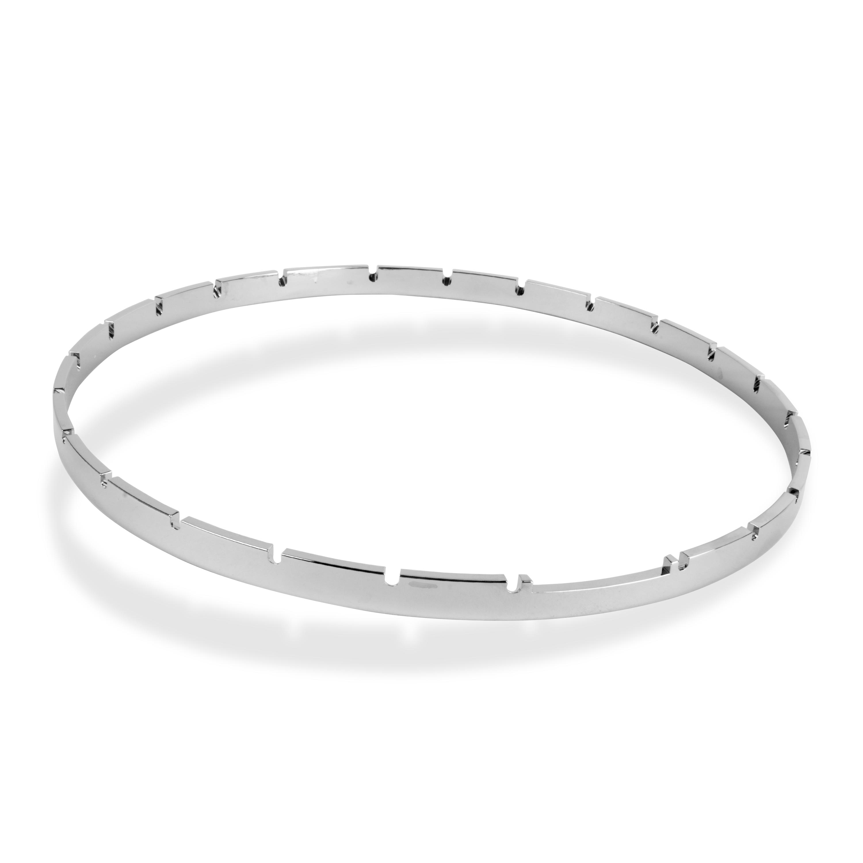 Five-Star Notched Banjo Tension Hoops, 11" Nickel-plated, 24-Notch