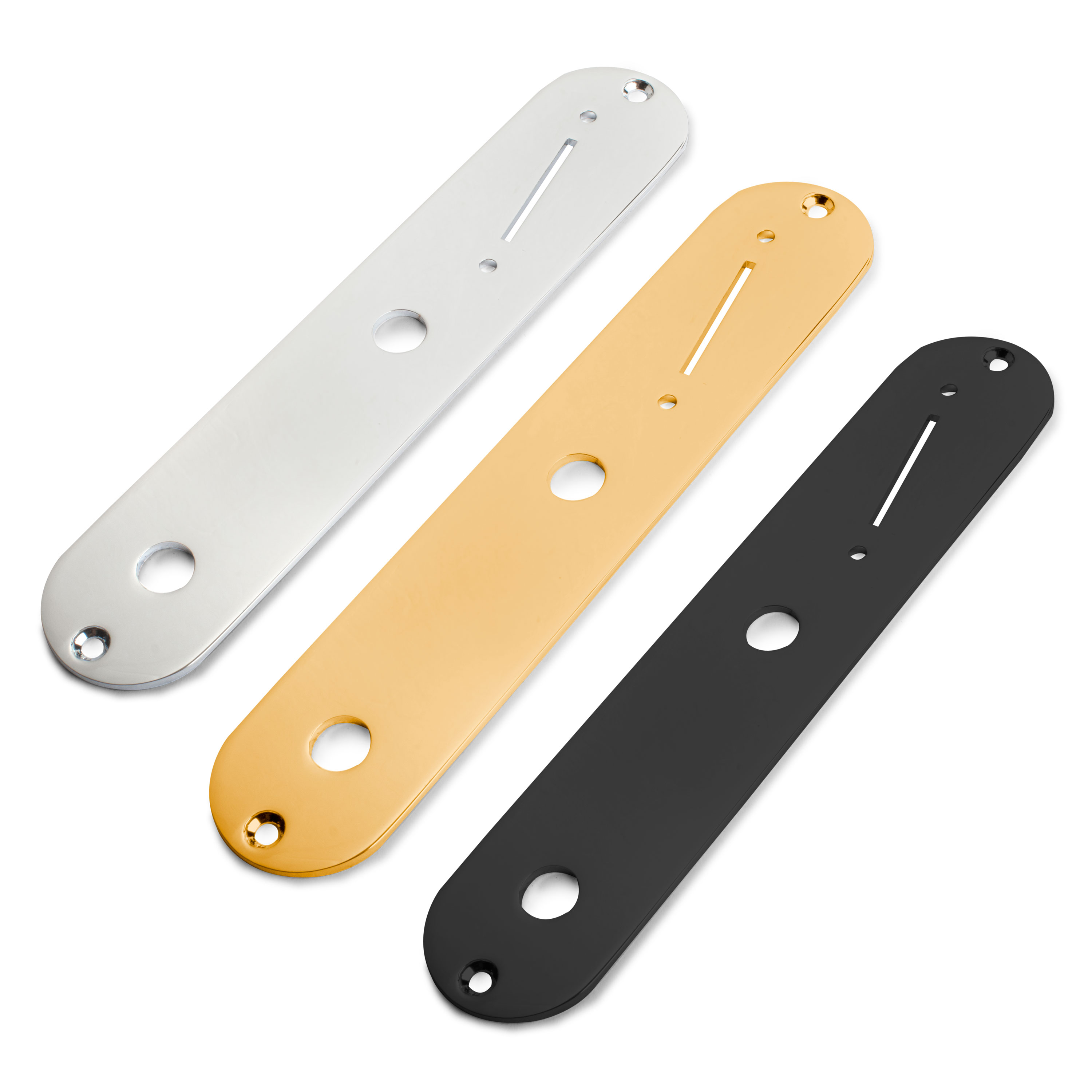 Control Plate for Tele with Angled Slot