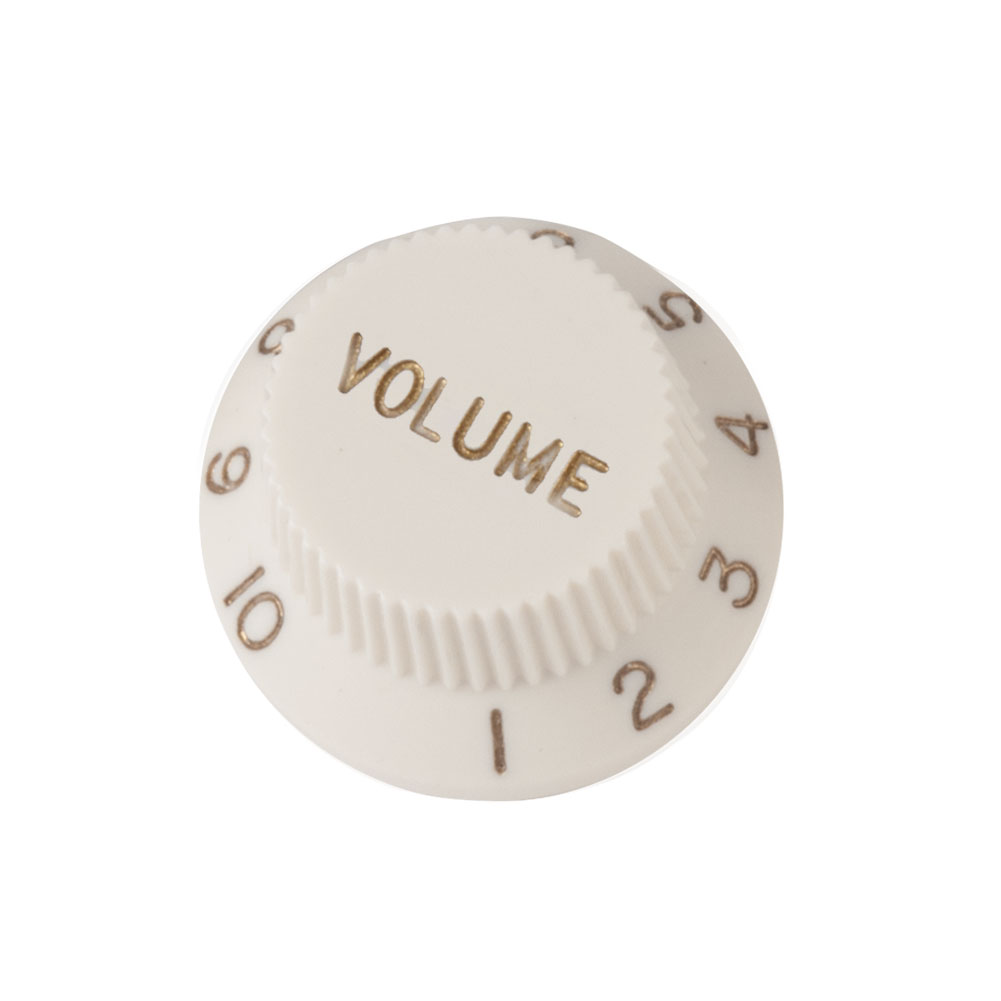 Strat Knob, Volume, parchment