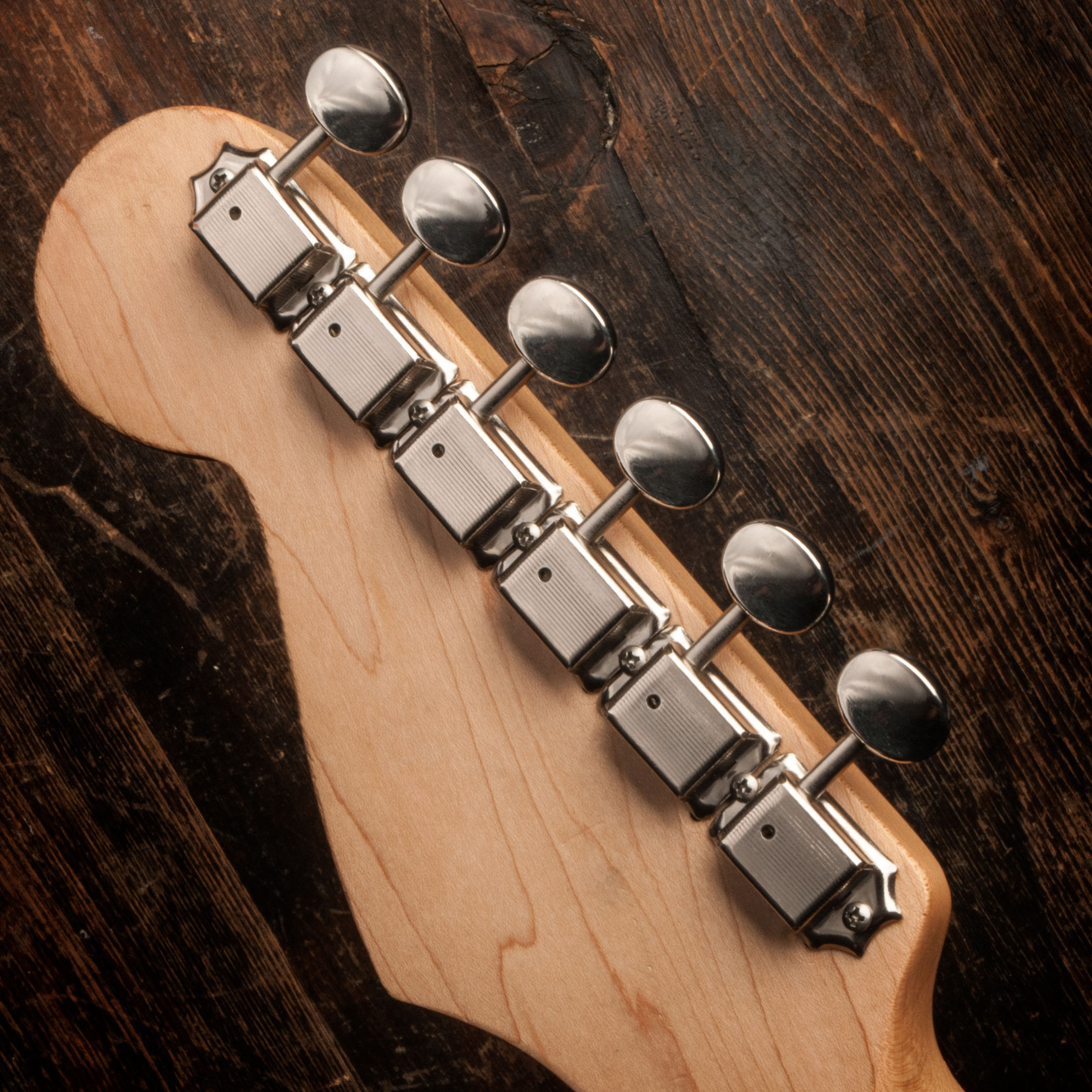 Gotoh Vintage-style Oval Knob 6-In-Line Tuners