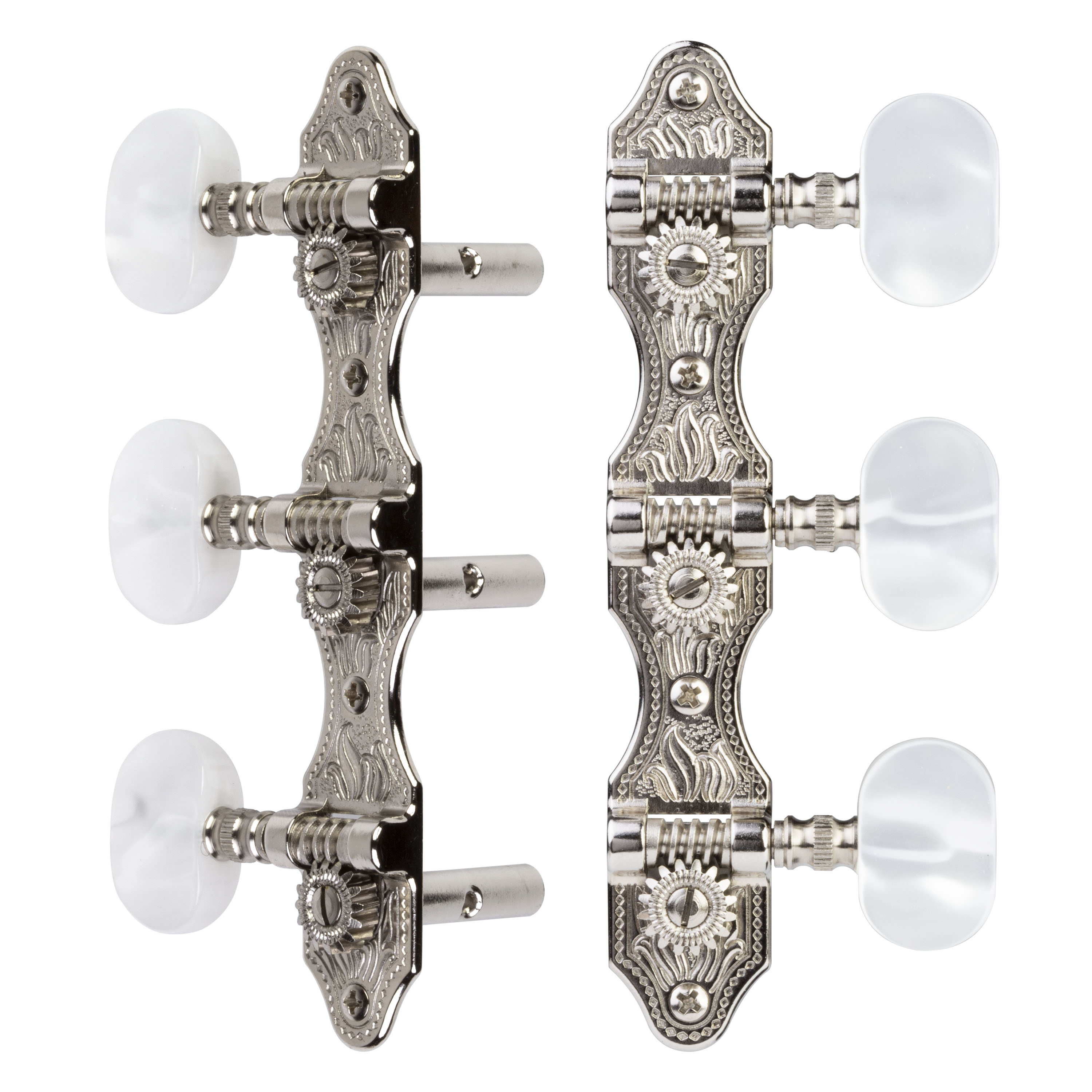 Schaller 3-On-Plate Guitar Machines