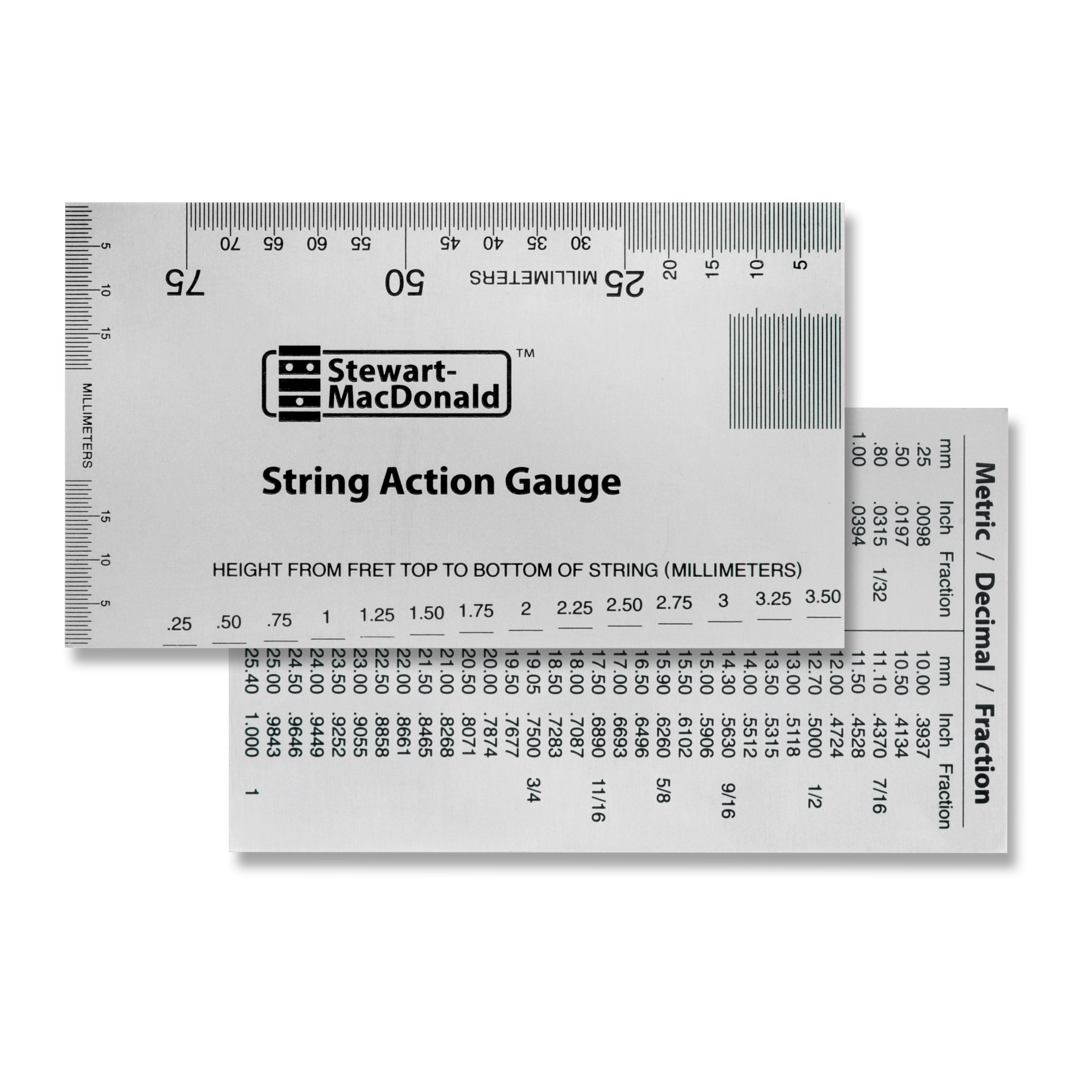String Action Gauge, Metric