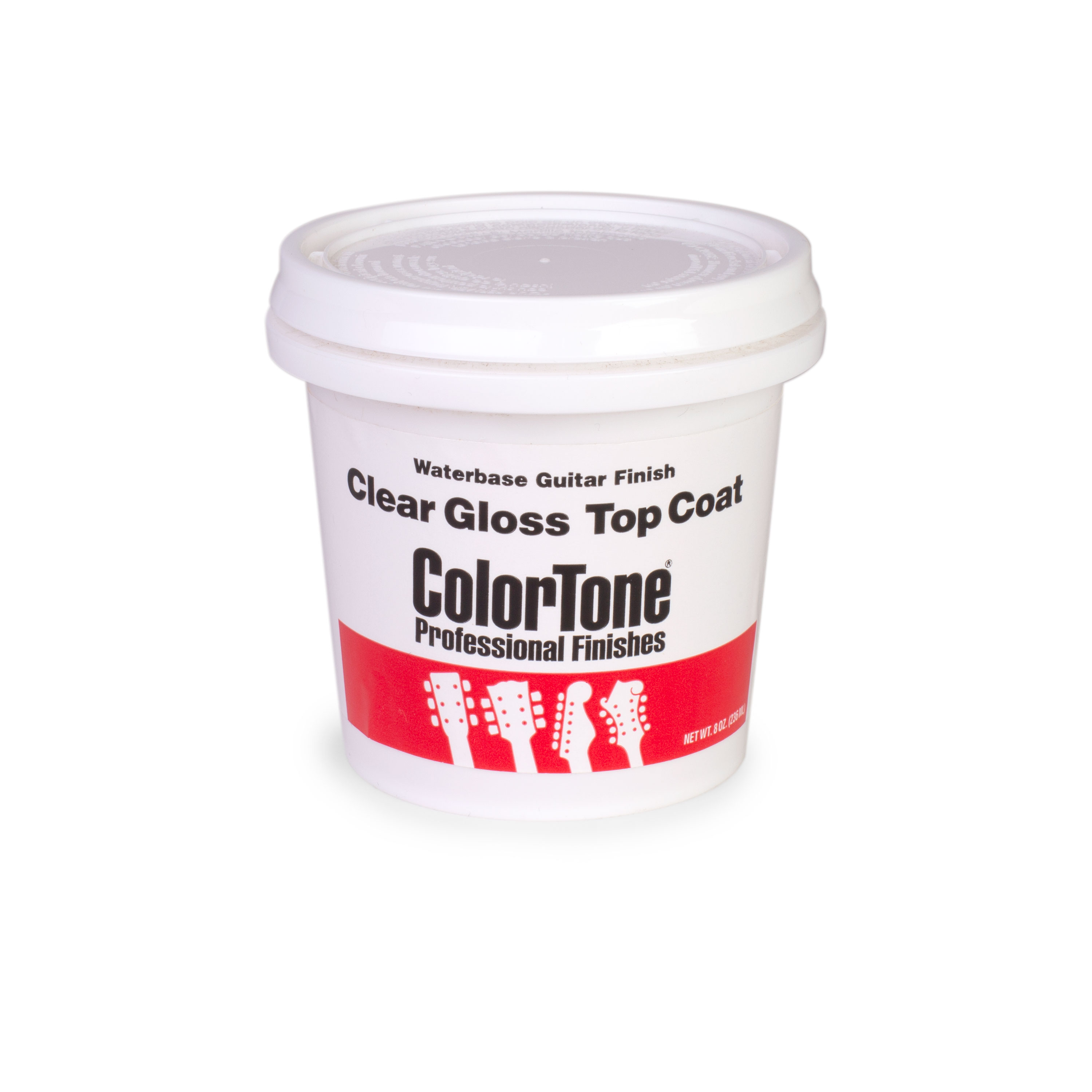 ColorTone Waterbase Guitar Finish, Gloss Top Coat, 8-oz. container