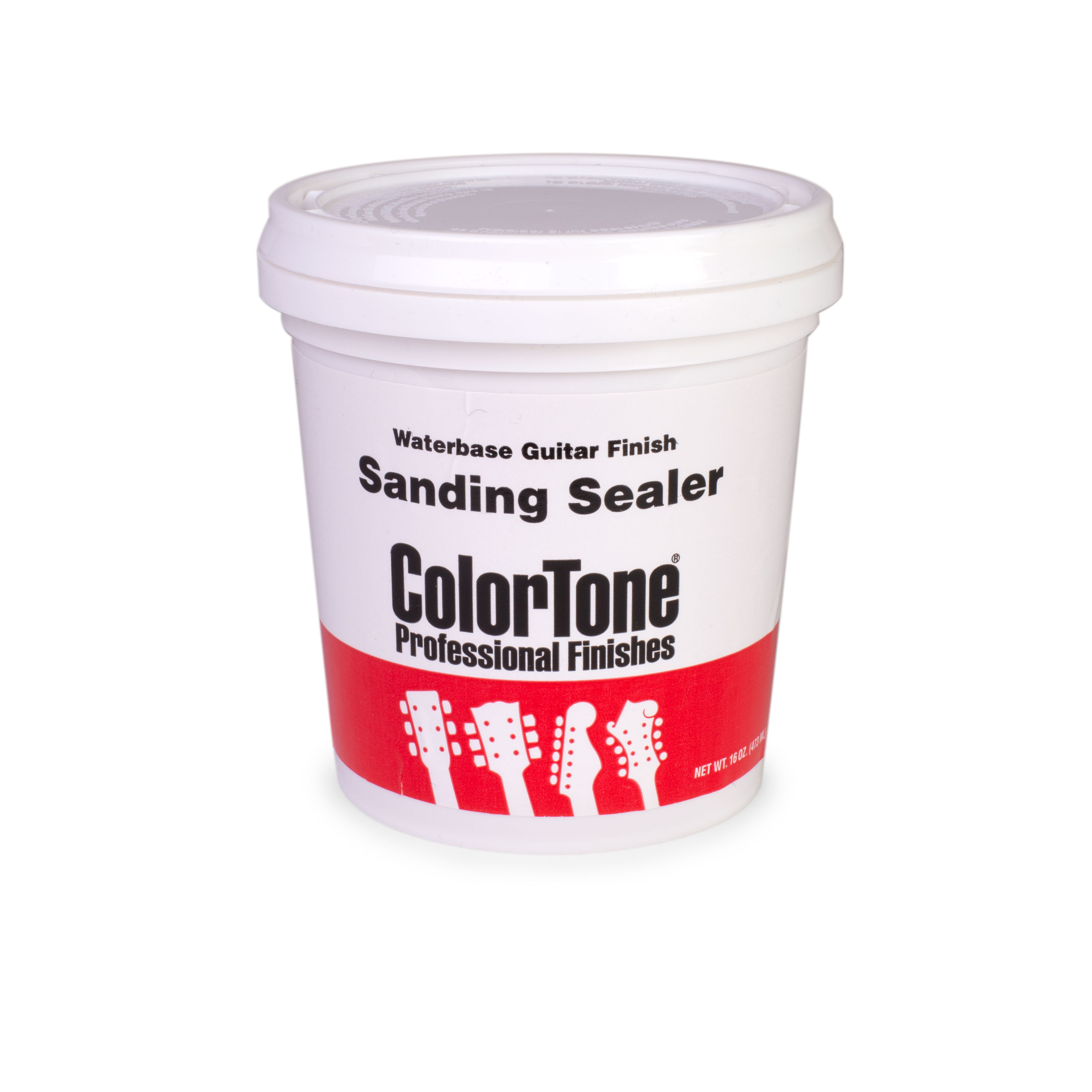 ColorTone Waterbase Guitar Finish, Sanding Sealer, 16-oz. container