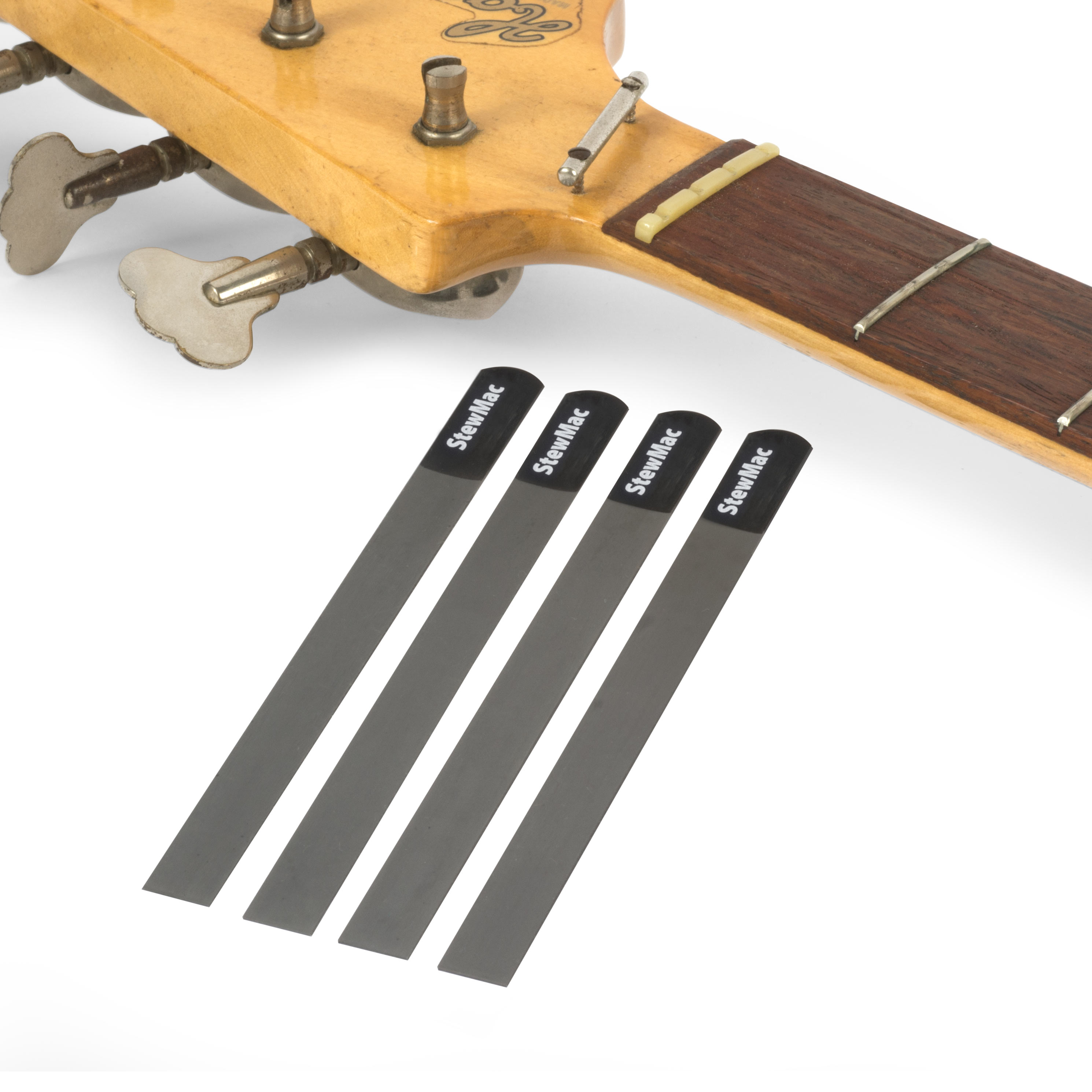 Gauged Nut Slotting File Set for Bass