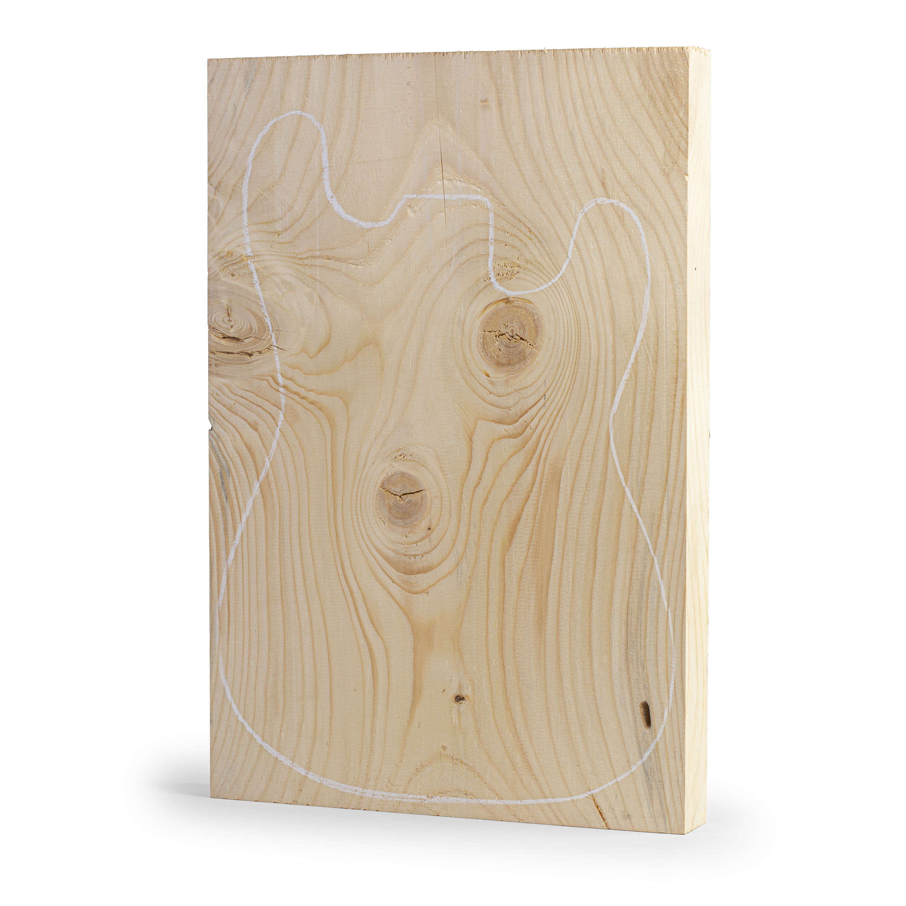 Knotty Pine Body Blank, 1-Piece