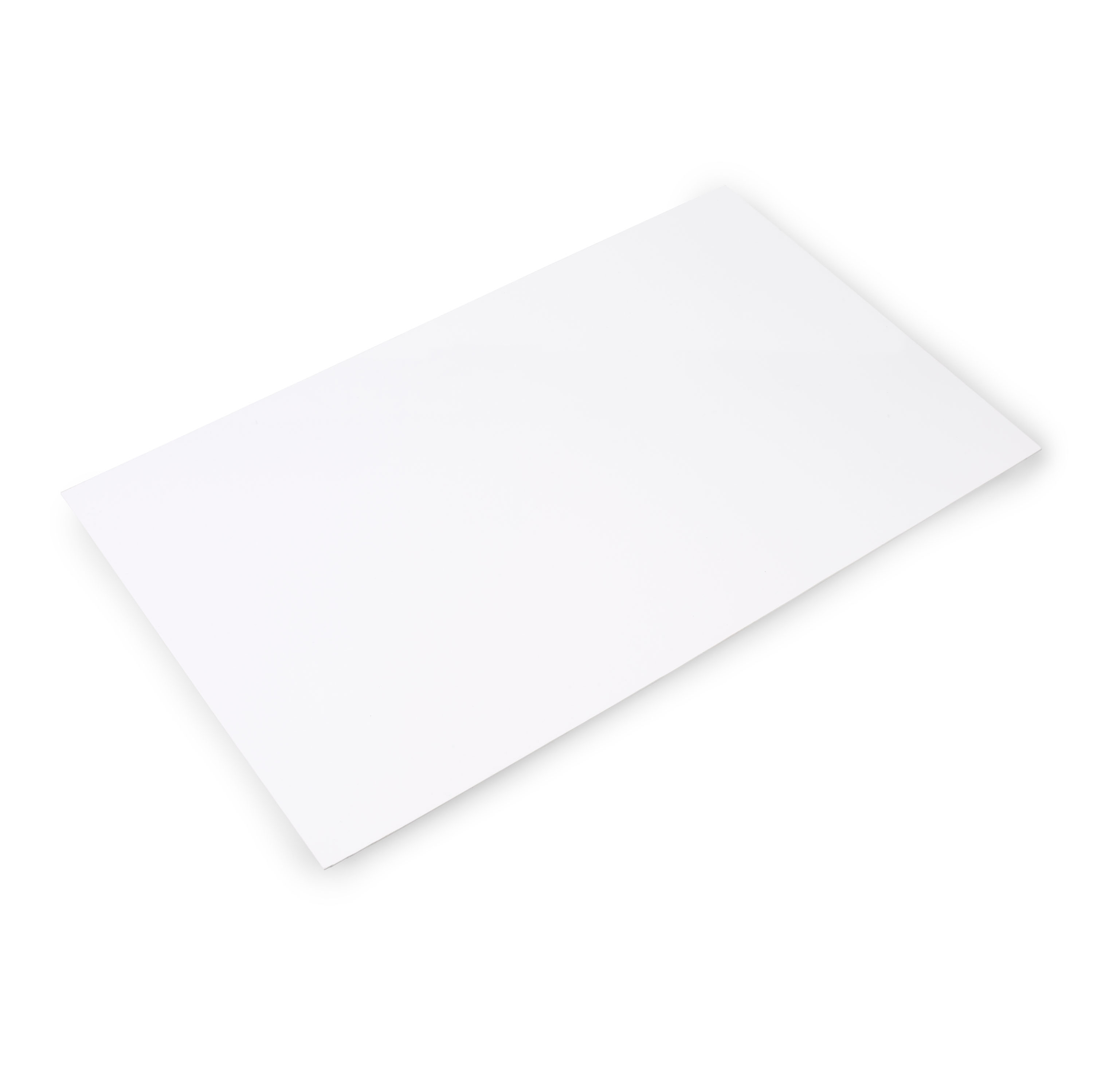 White Pickguard Material, 0.083" (2.1mm) thick