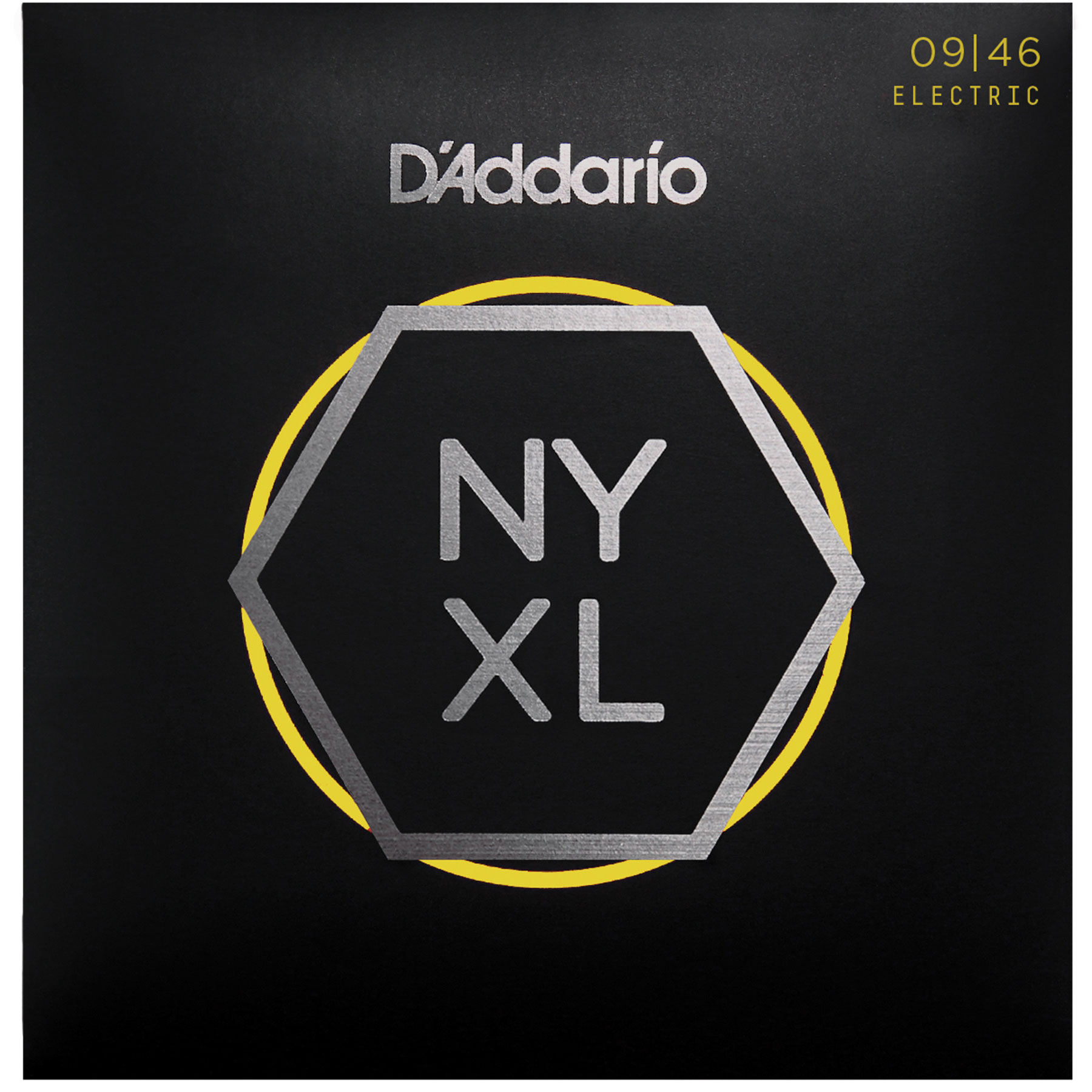 D'Addario NYXL Nickel Wound Electric Guitar Strings, Super Light Top/ Regular Bottom (NYXL0946)