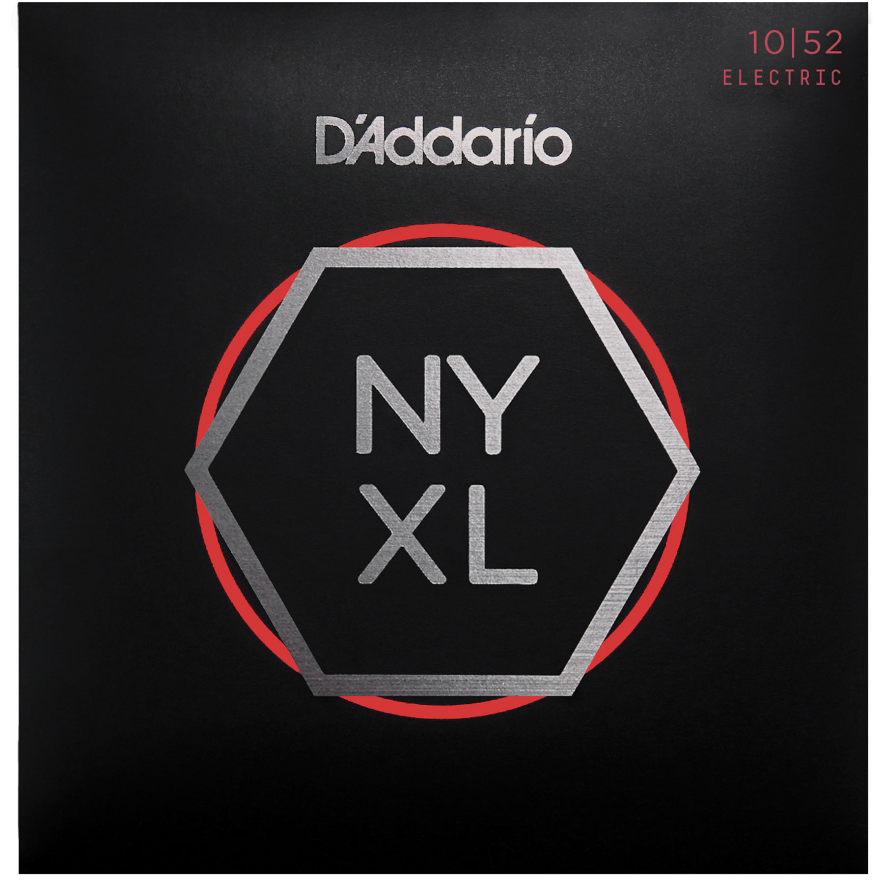 D'Addario NYXL Nickel Wound Electric Guitar Strings, Light Top/Heavy Bottom (NYXL1052)