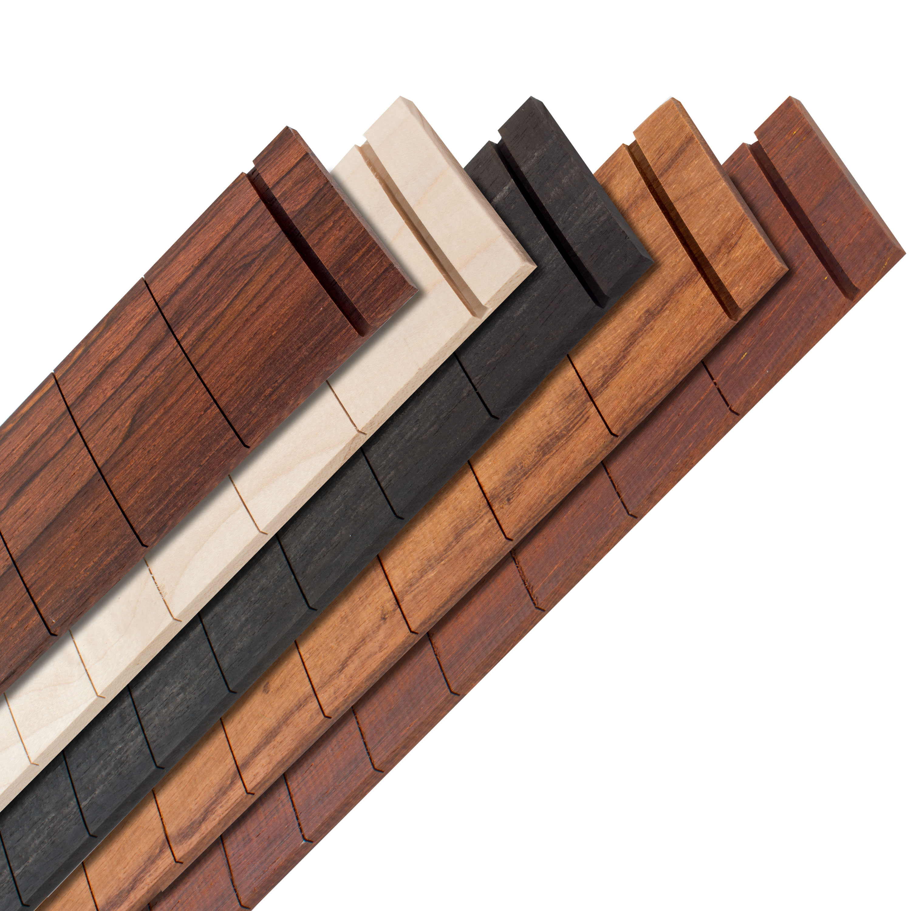 Slotted Fingerboard for Fender Guitar, 12" Radius