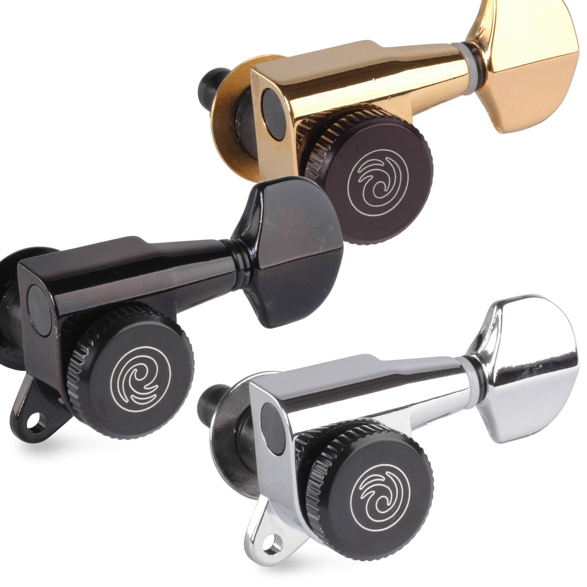 D'Addario Planet Waves Auto-Trim Tuning Machines 6-In-Line