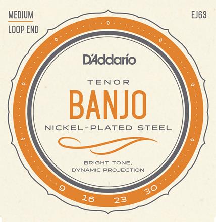 D'Addario Nickel Plated Tenor Banjo Strings