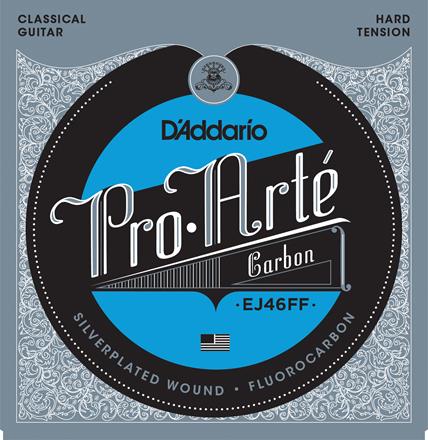 D'Addario Pro Arte Carbon Classical Guitar Strings, Hard Tension (EJ46FF)