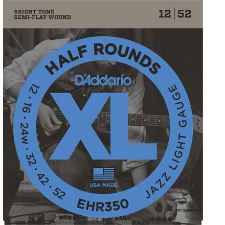 D'Addario XL Half Round Electric Guitar Strings