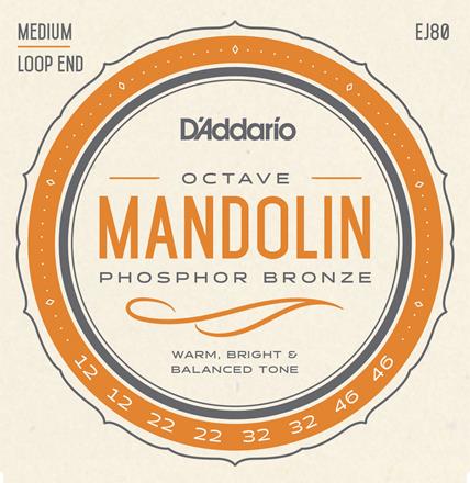 D'Addario Phosphor Bronze Octave Mandolin Strings