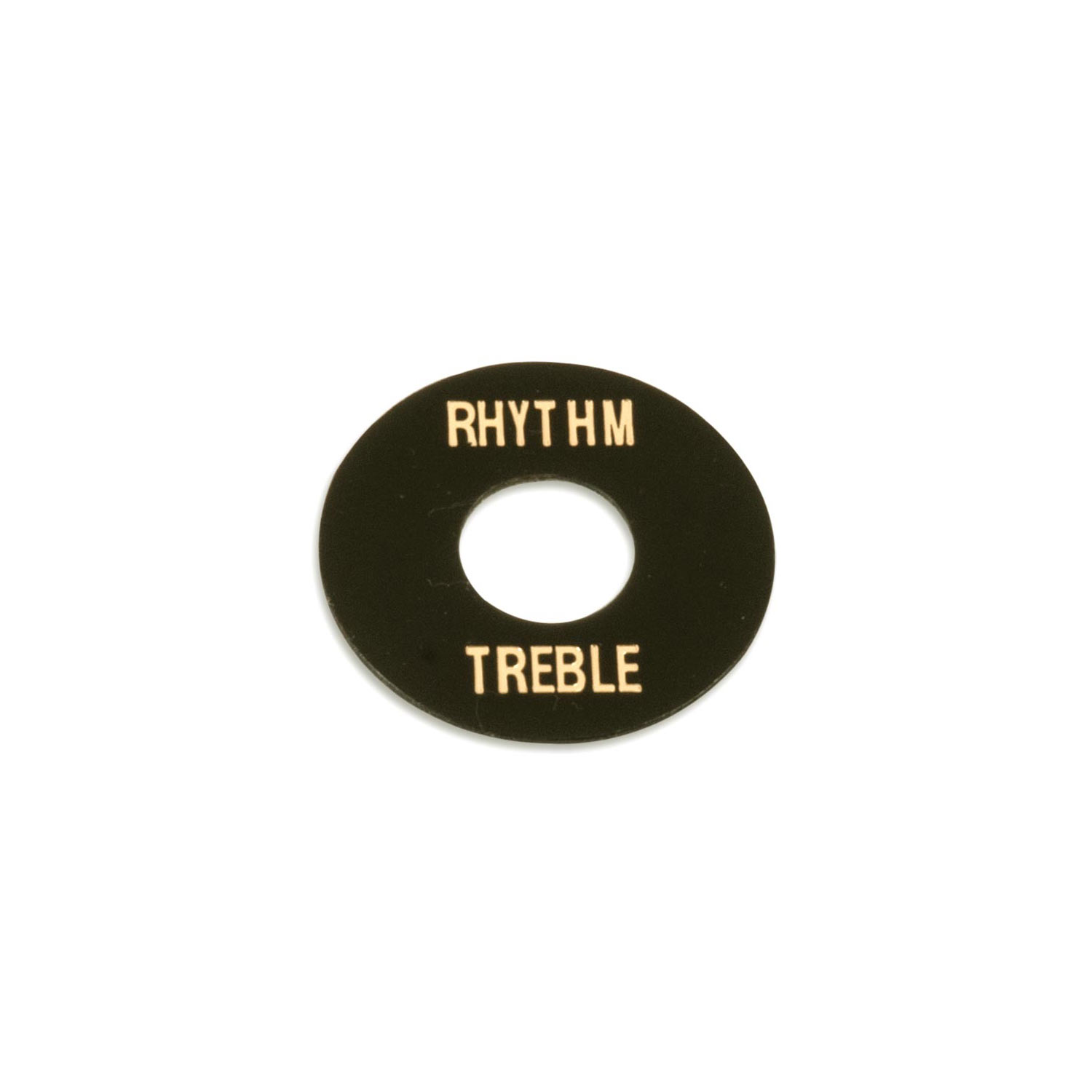 Toggle Switch Plate, Black