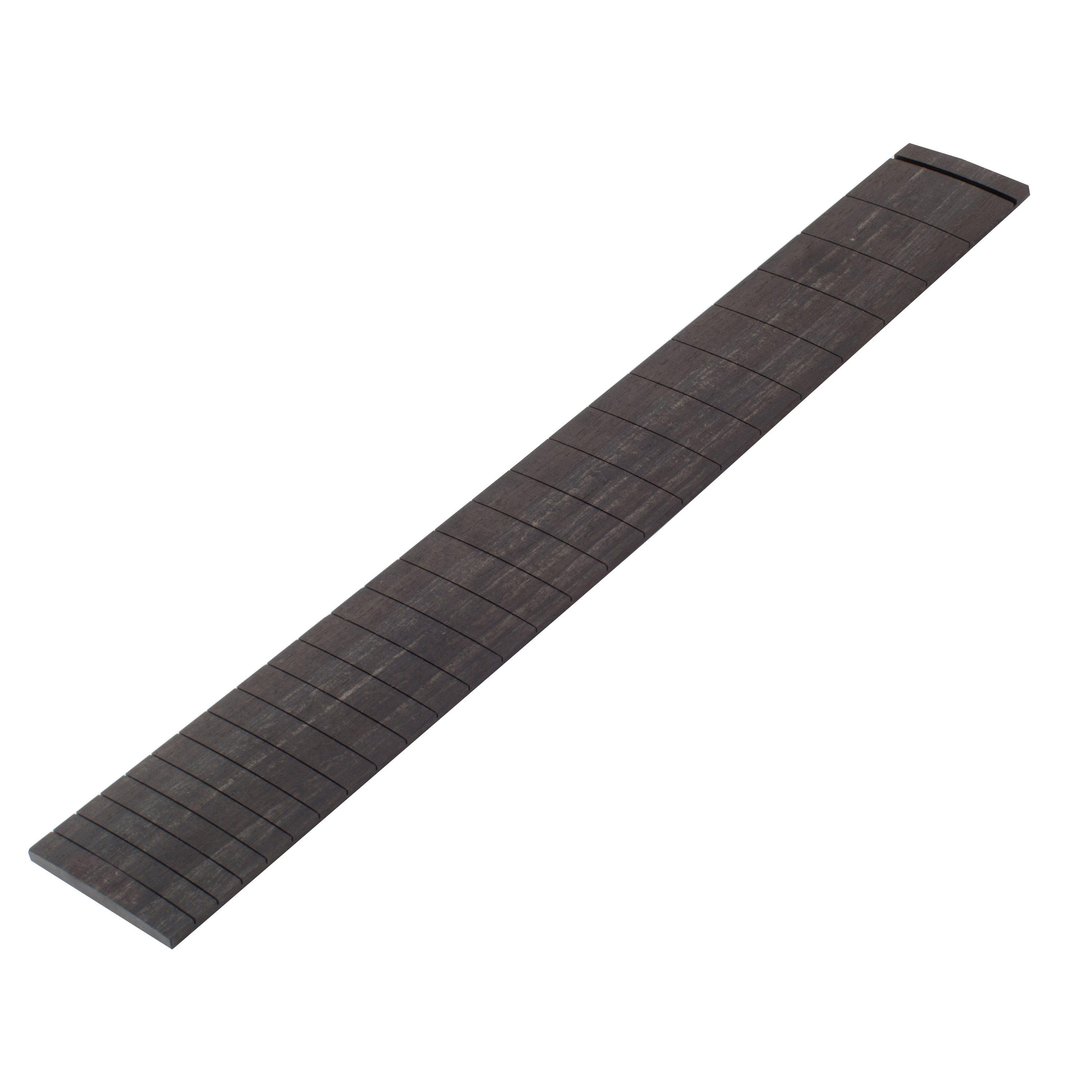 Slotted Fingerboard for Fender Guitar, Compound Radius, Ebony