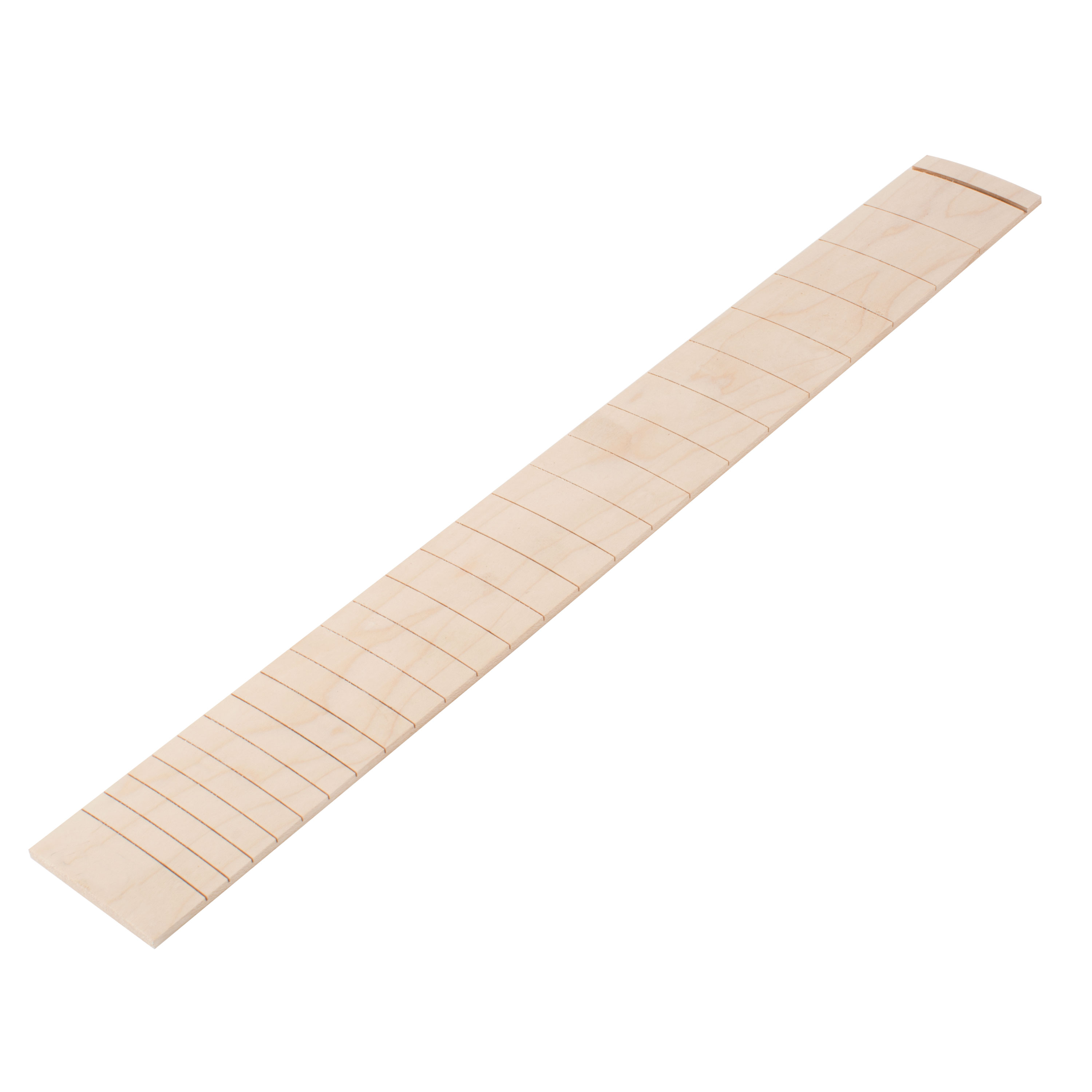 Slotted Fingerboard for Fender Guitar, Compound Radius, Maple